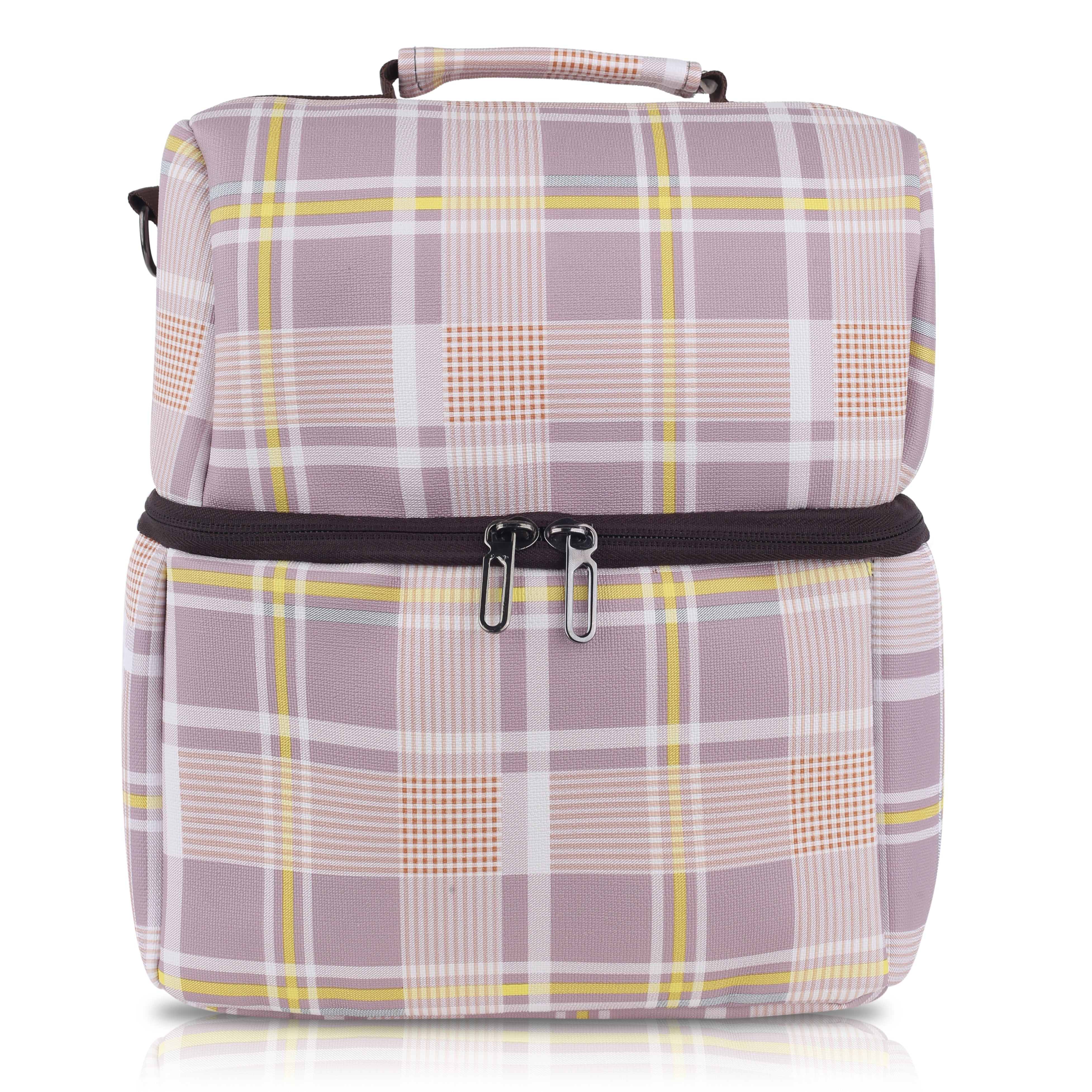 Echo Boomers 10L Insulated Lunch Bag for Men & Women | Premium Tiffin Bag – Stylish & Durable Meal Companion (Pink)