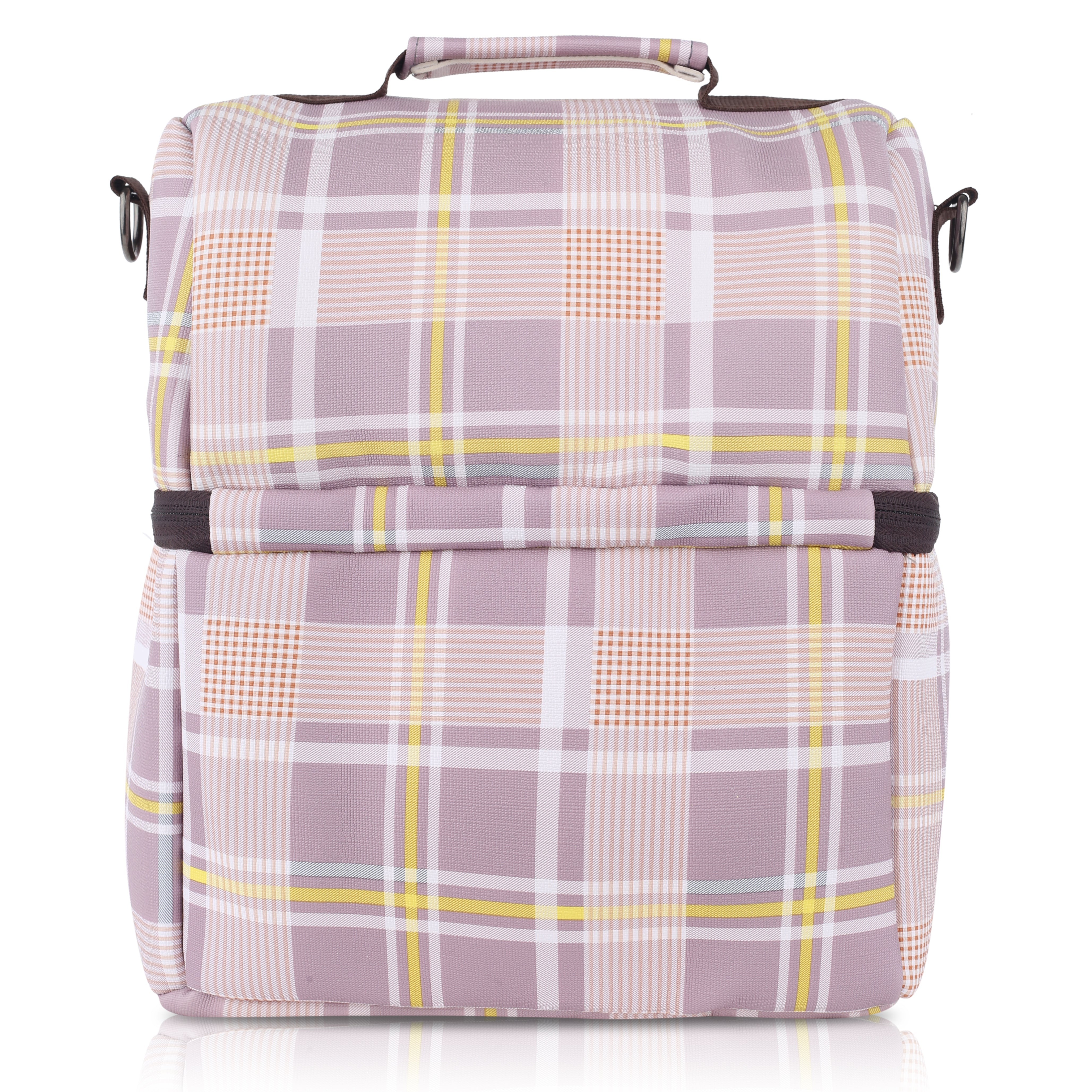 Echo Boomers 10L Insulated Lunch Bag for Men & Women | Premium Tiffin Bag – Stylish & Durable Meal Companion (Pink)