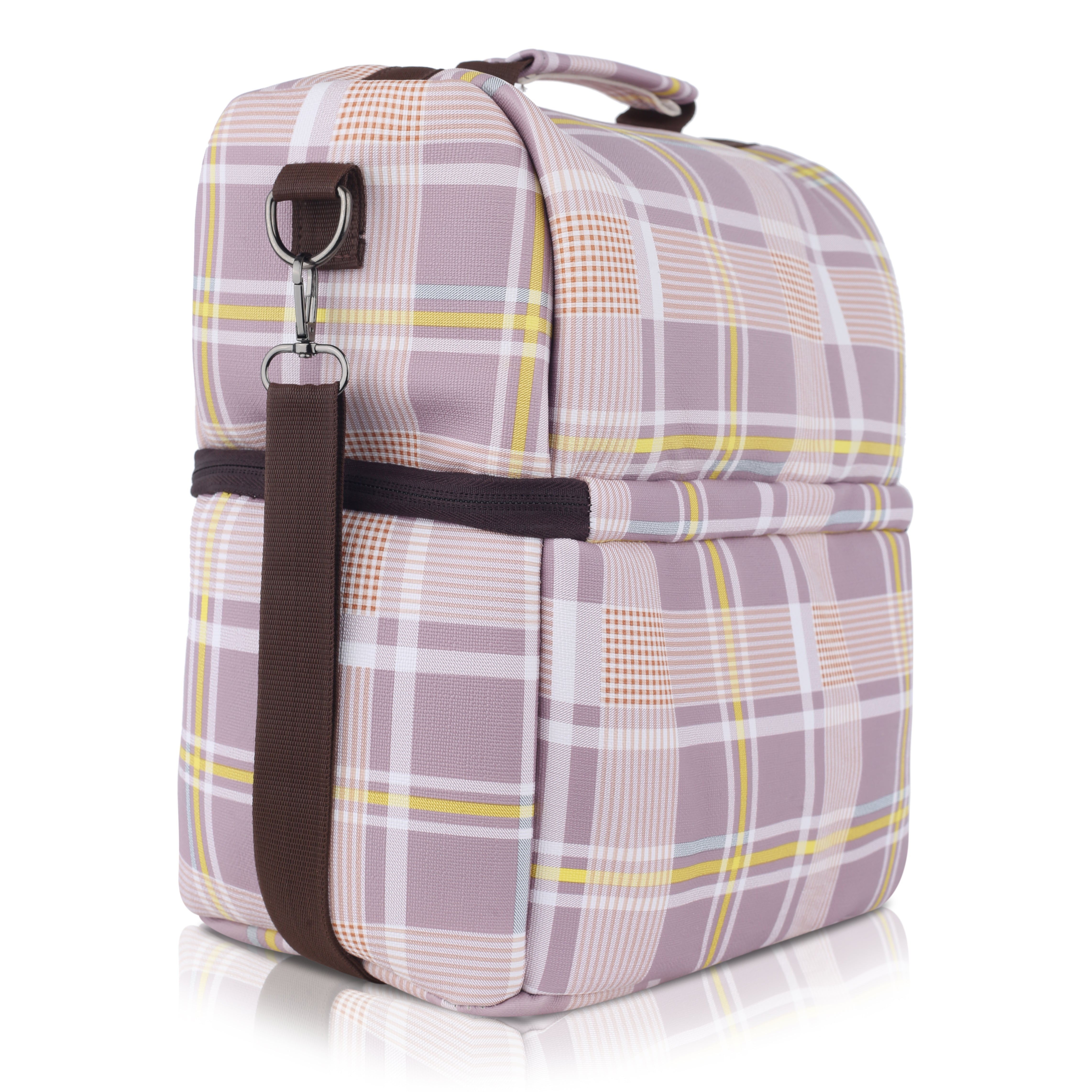 Echo Boomers 10L Insulated Lunch Bag for Men & Women | Premium Tiffin Bag – Stylish & Durable Meal Companion (Pink)