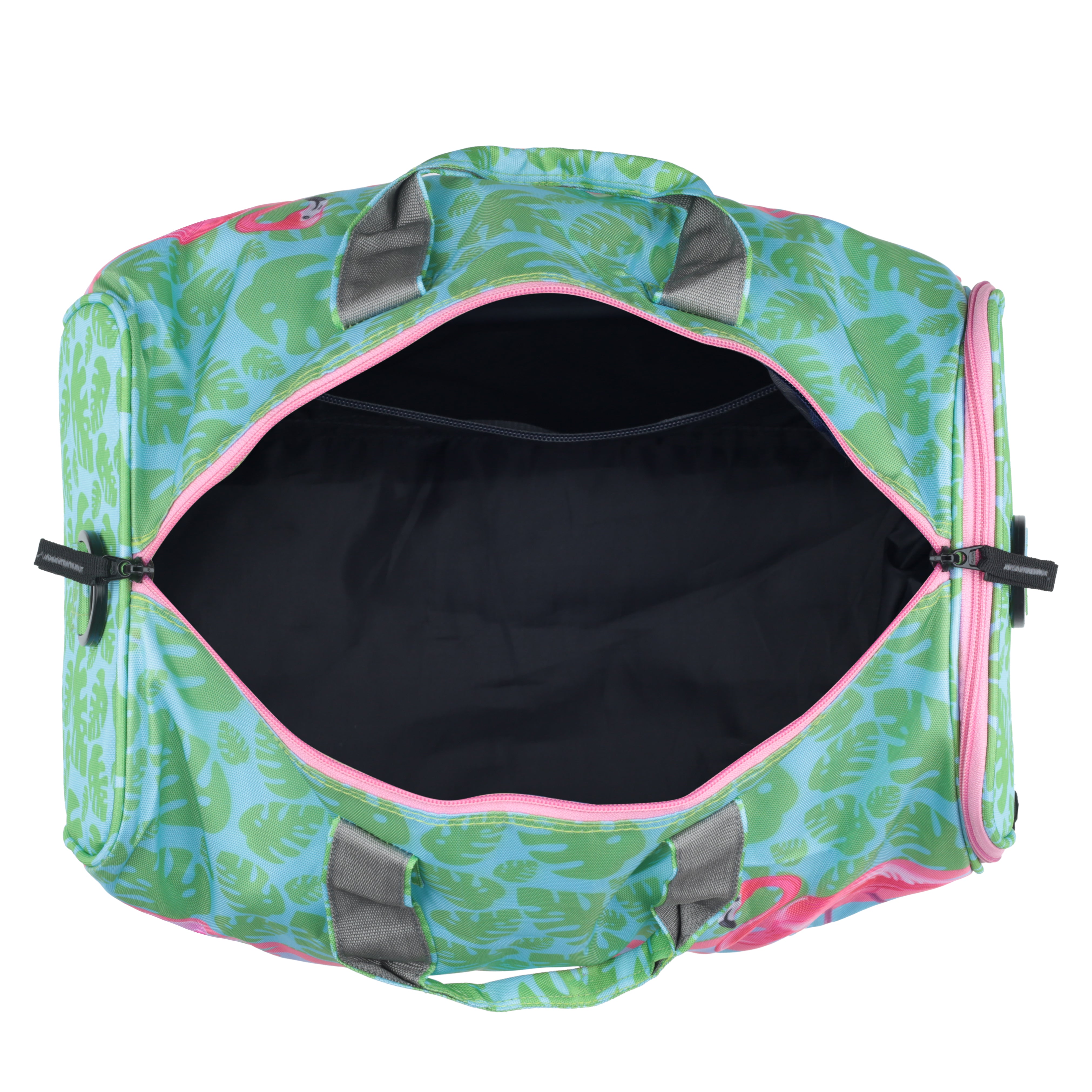 Echo Boomers Square Aloha Print Duffle Bag – Stylish Travel & Gym Bag with Shoe Compartment