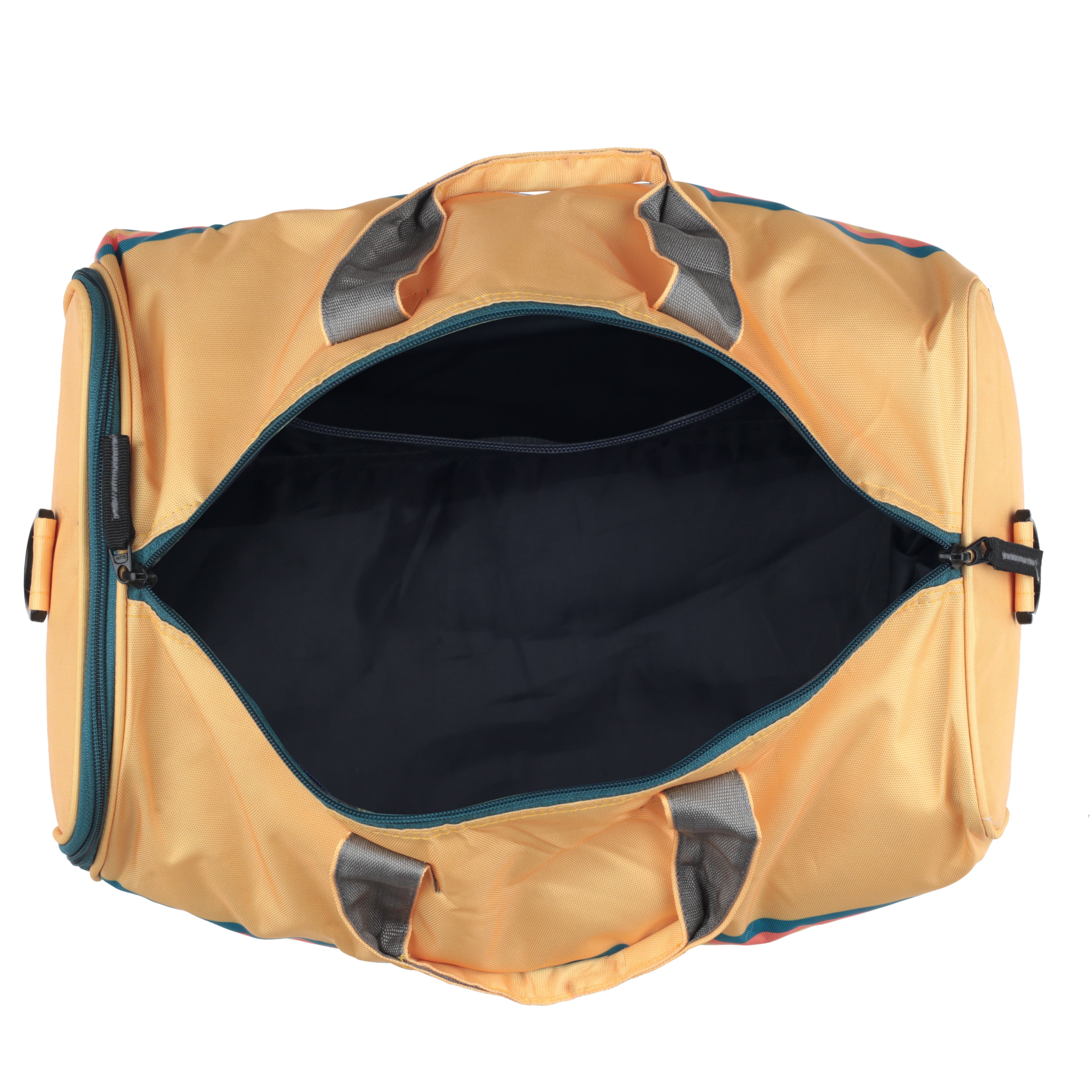 Echo Boomers Square Dino Print Duffle Bag – Stylish Travel & Gym Bag with Shoe Compartment