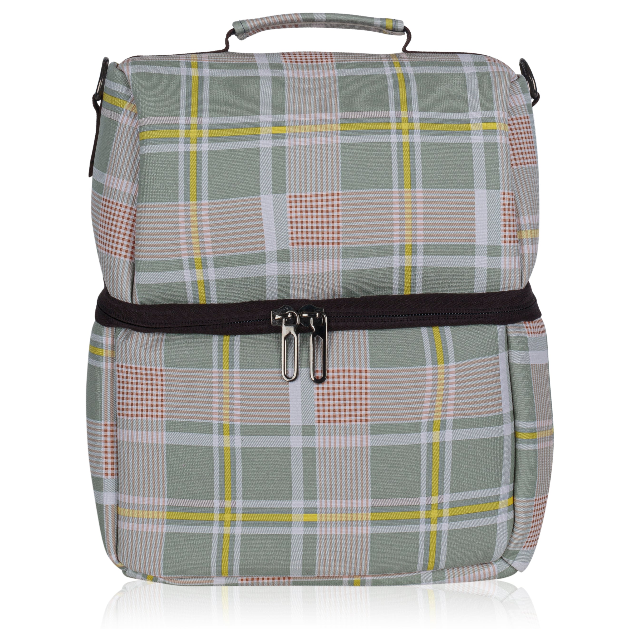 Echo Boomers 10L Insulated Lunch Bag for Men & Women |Premium Tiffin Bag – Stylish & Durable Meal Companion (Green)