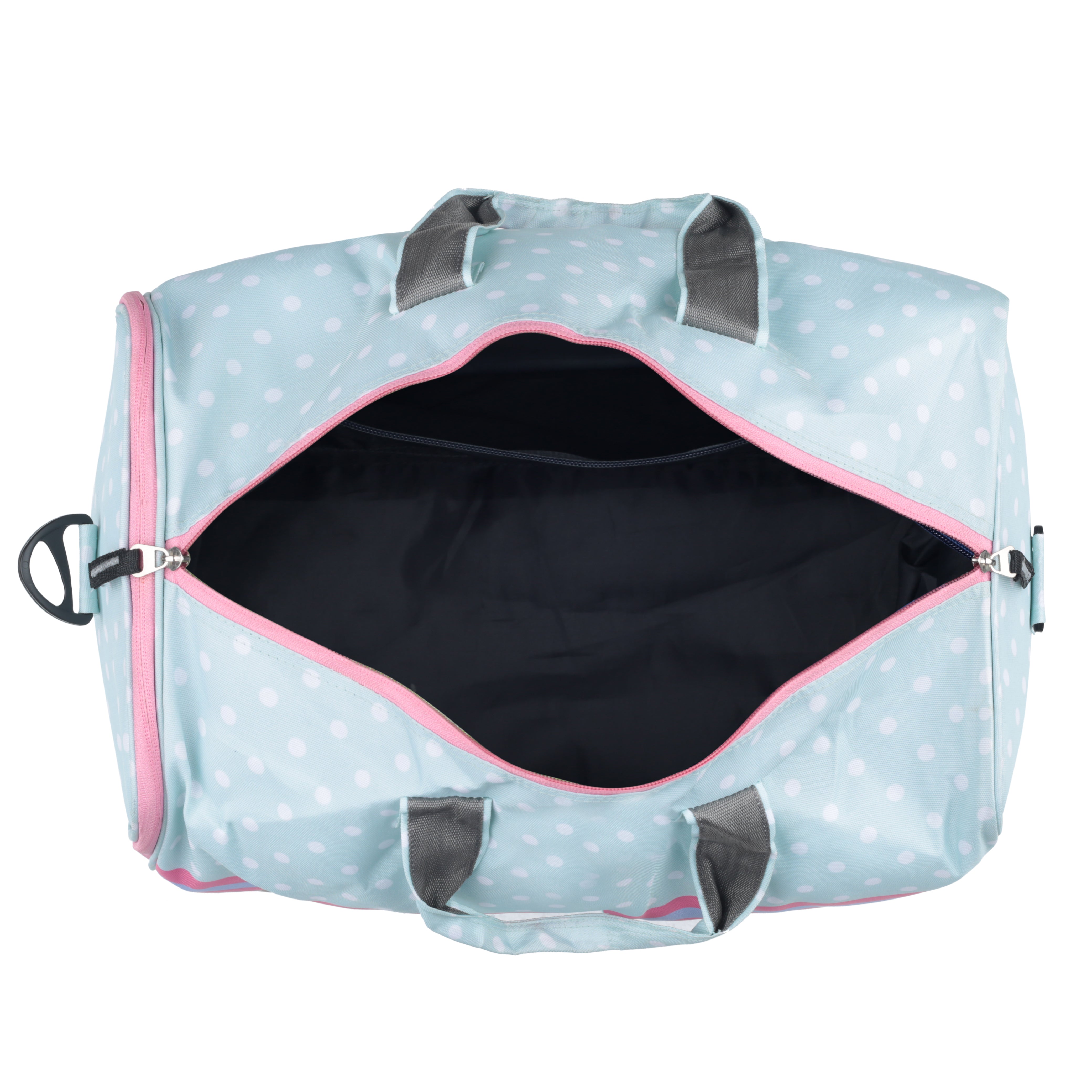 Echo Boomers Square Simple Print Duffle Bag – Stylish Travel & Gym Bag with Shoe Compartment