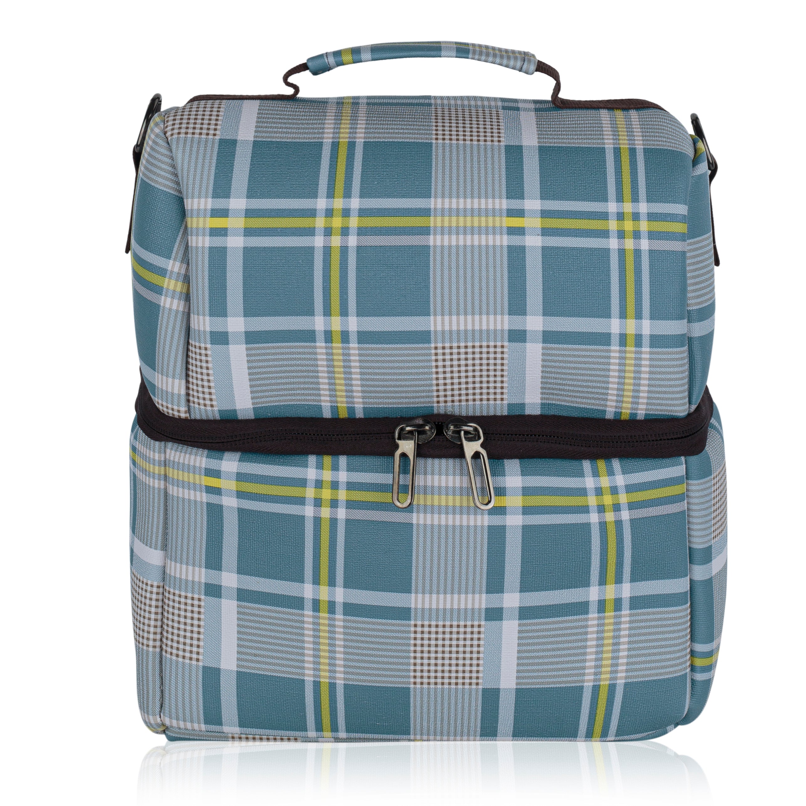Echo Boomers 10L Insulated Lunch Bag for Men & Women | Premium Tiffin Bag – Stylish & Durable Meal Companion (Blue)