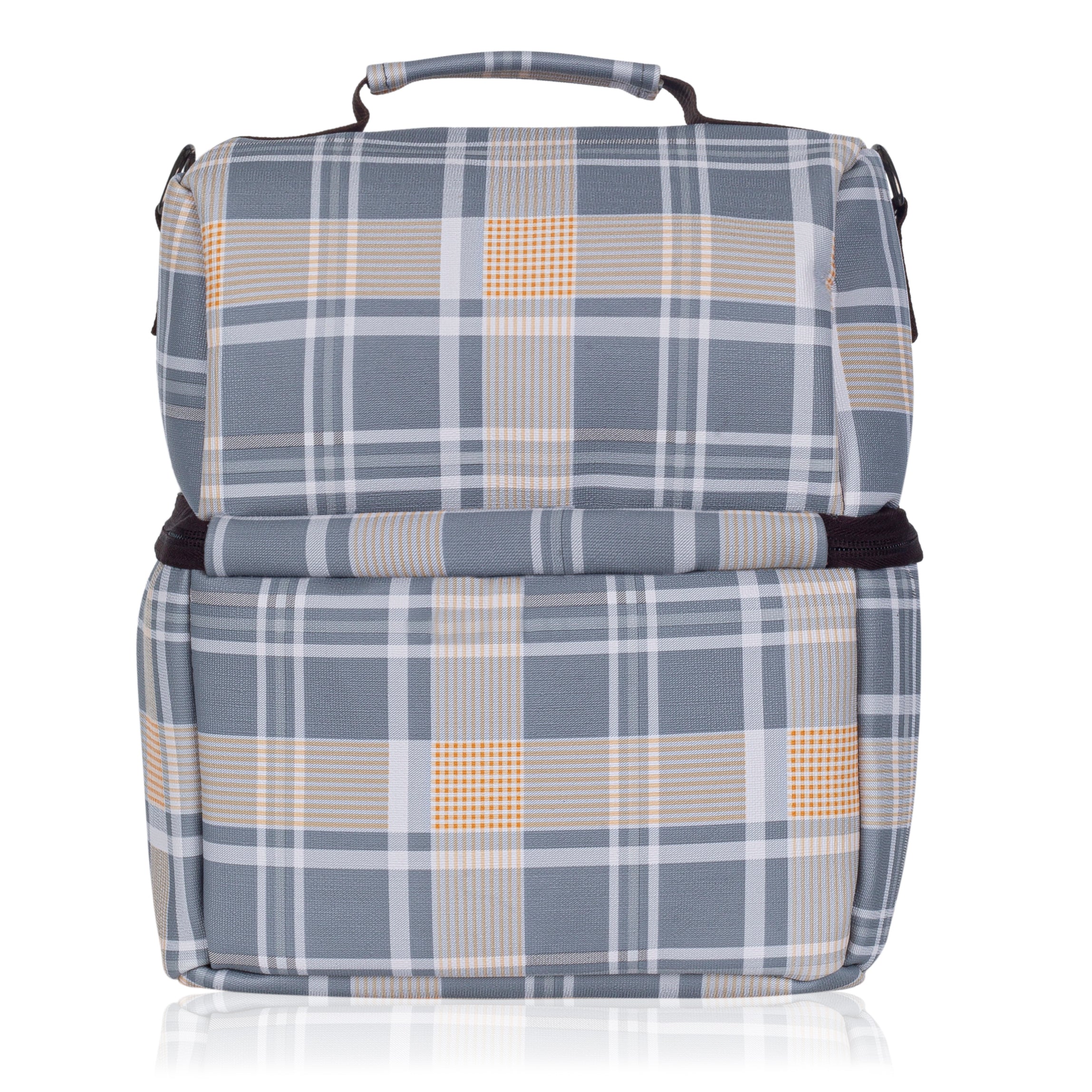 Echo Boomers 10L Insulated Lunch Bag for Men & Women | Premium Tiffin Bag – Stylish & Durable Meal Companion (Grey)