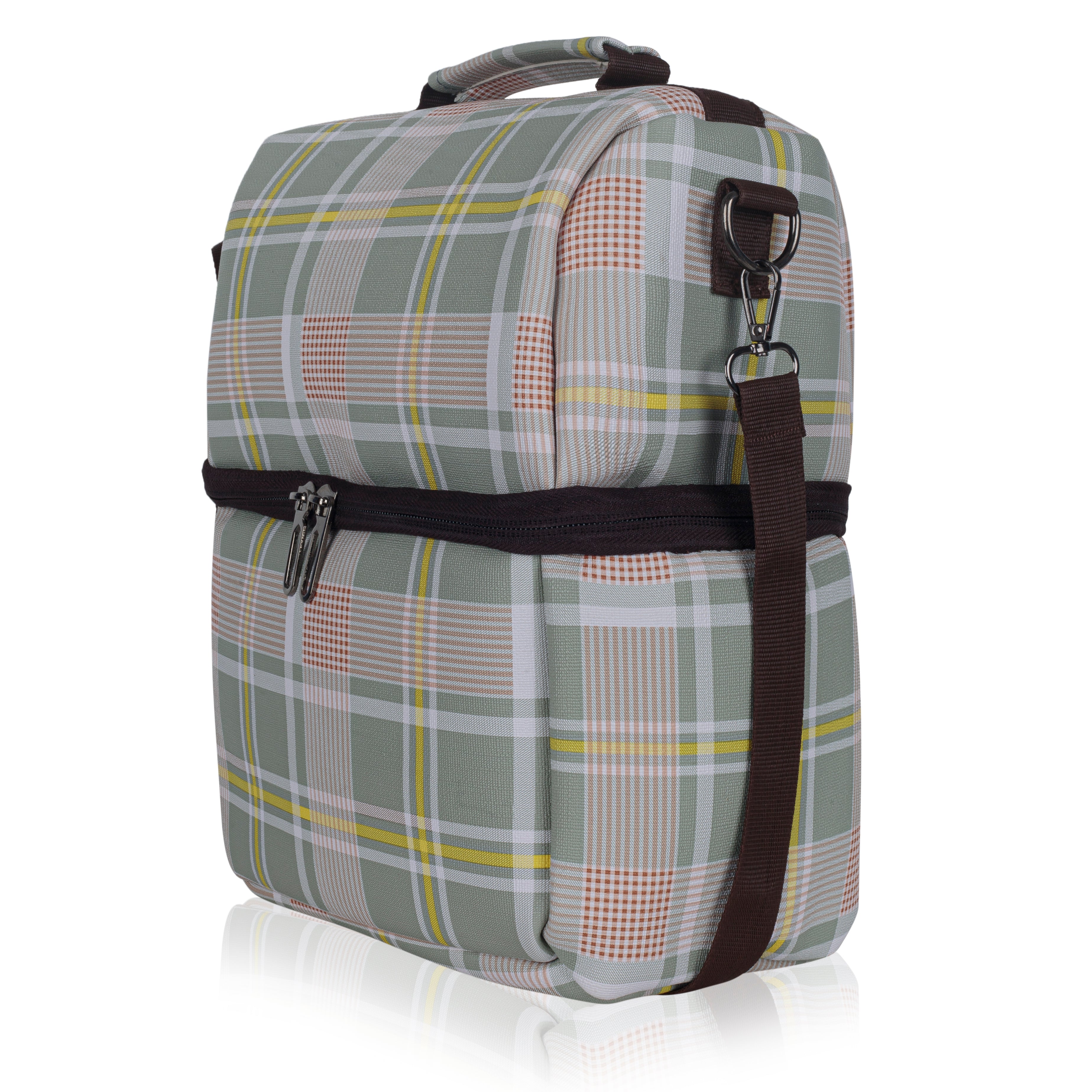 Echo Boomers 10L Insulated Lunch Bag for Men & Women |Premium Tiffin Bag – Stylish & Durable Meal Companion (Green)