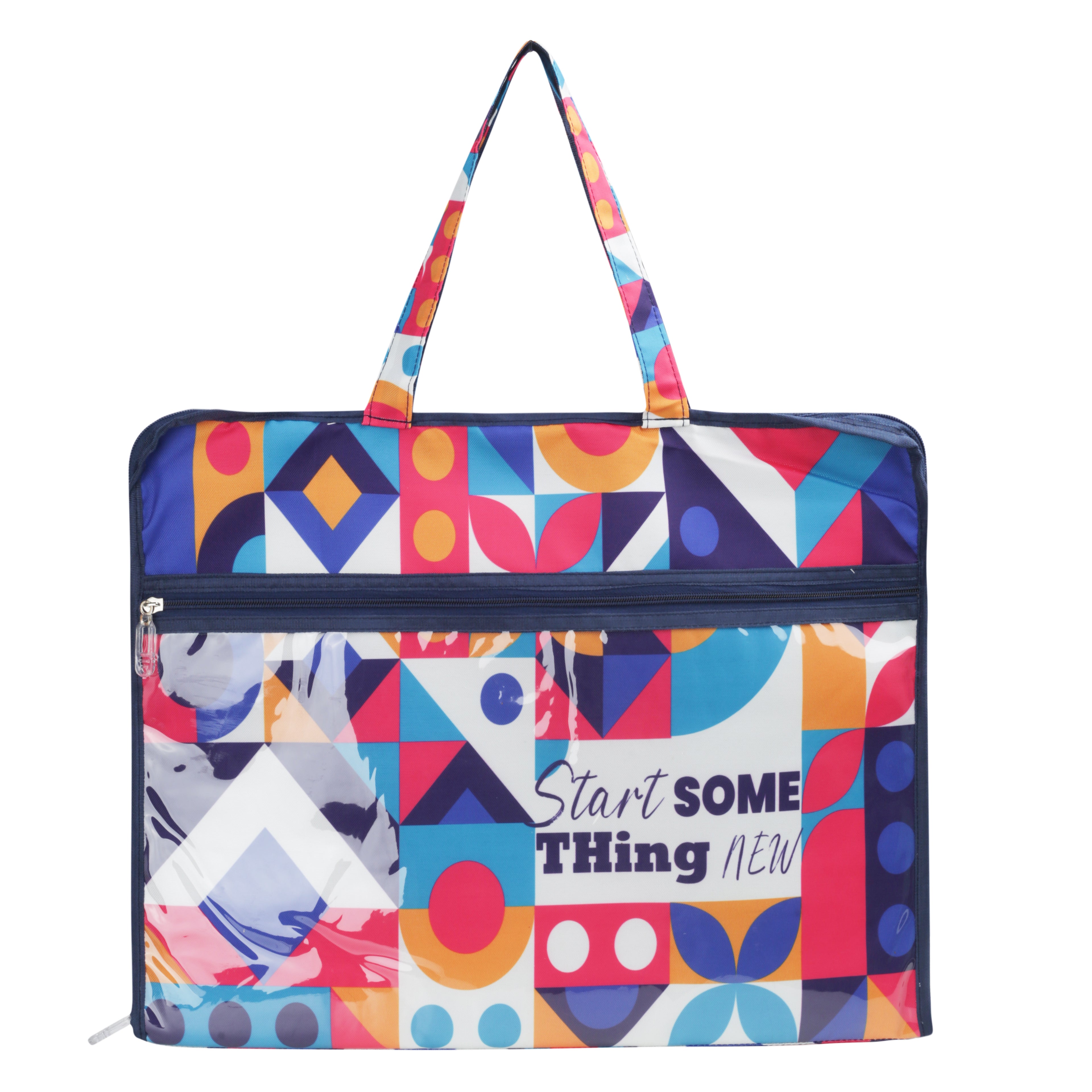 Echo Boomers Multipurpose Folder Bag | Stationery Organizer & Document File Bag with Multiple Compartments