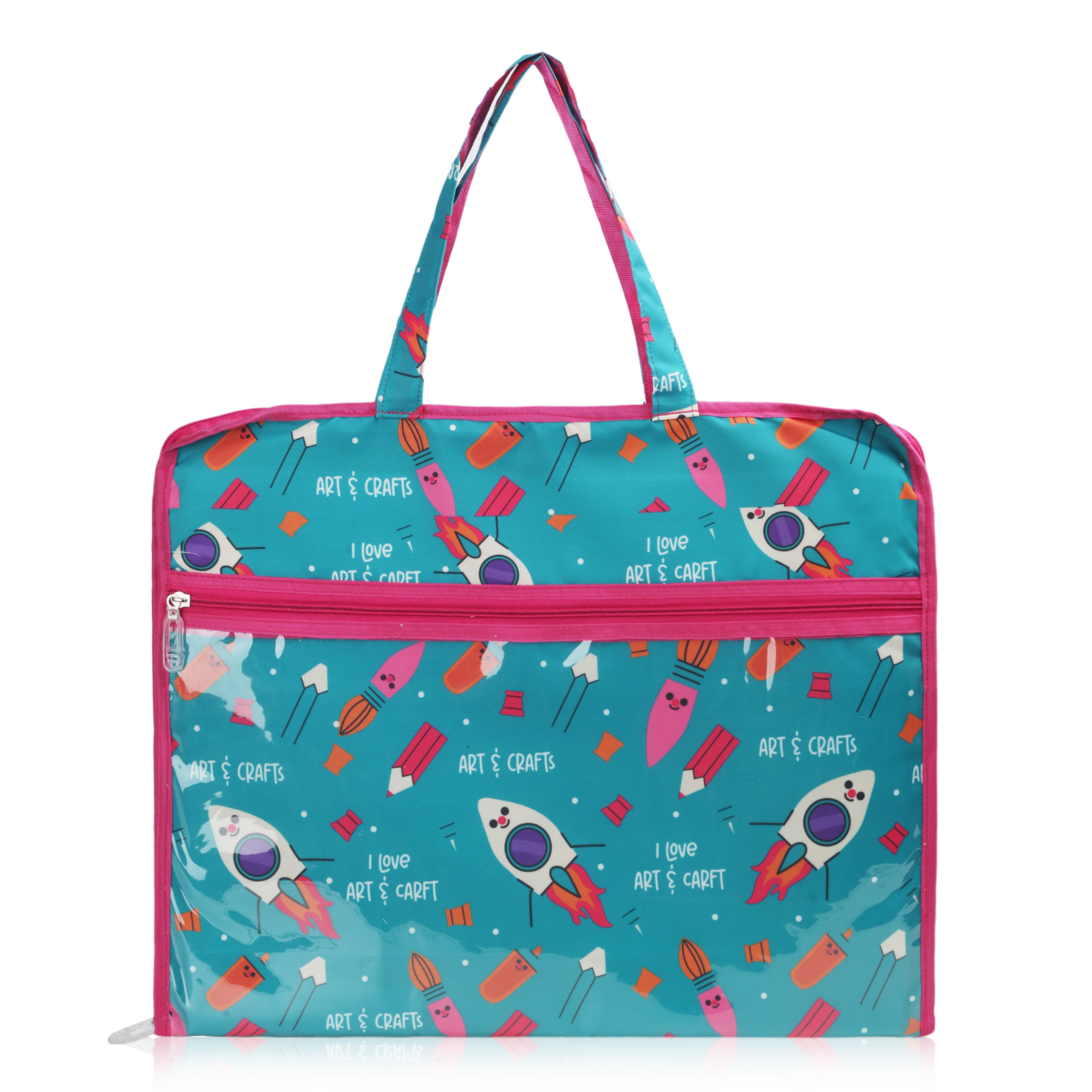 Echo Boomers Multipurpose Folder Bag | Stationery Organizer & Document File Bag with Multiple Compartments