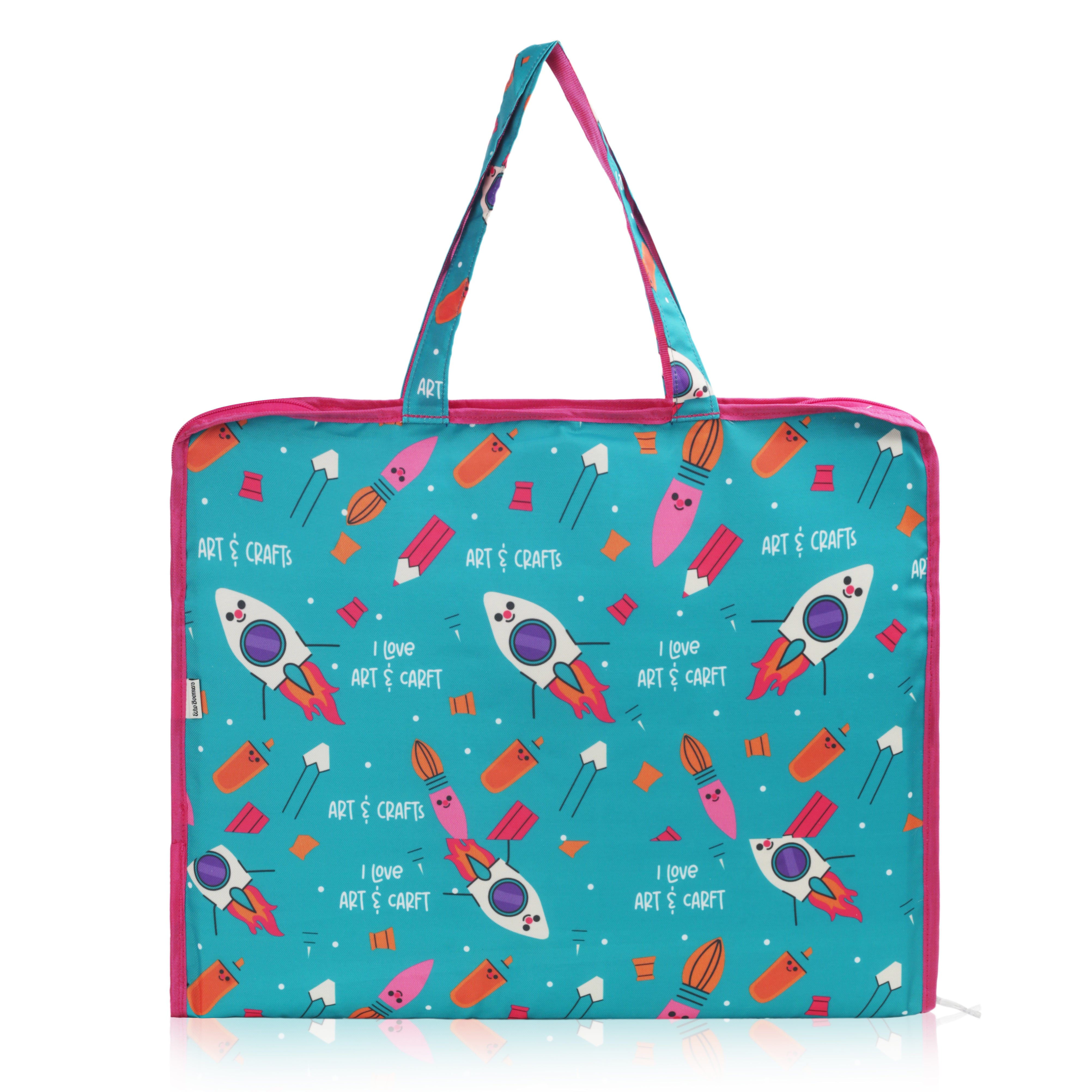 Echo Boomers Multipurpose Folder Bag | Stationery Organizer & Document File Bag with Multiple Compartments