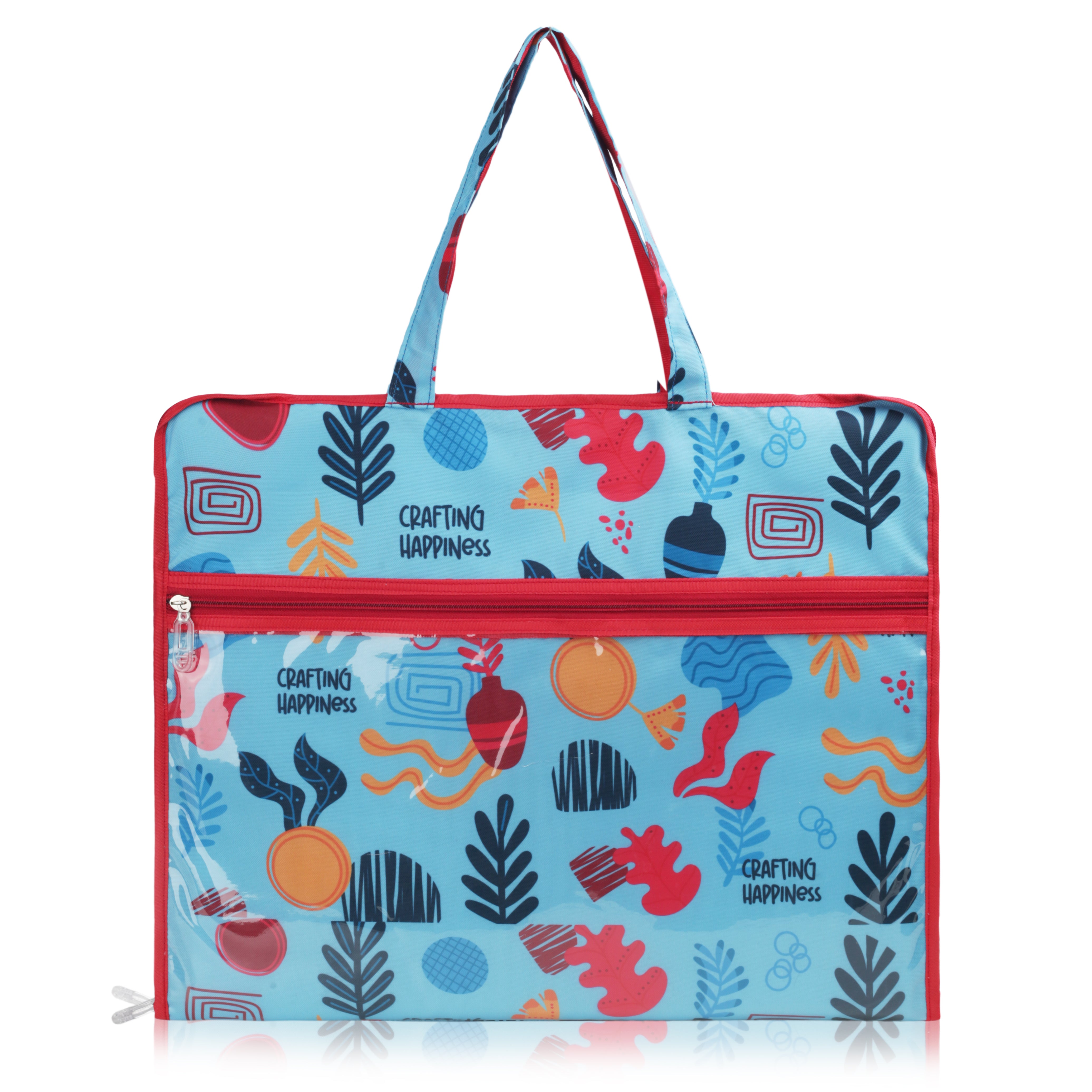 Echo Boomers Multipurpose Folder Bag | Stationery Organizer & Document File Bag with Multiple Compartments