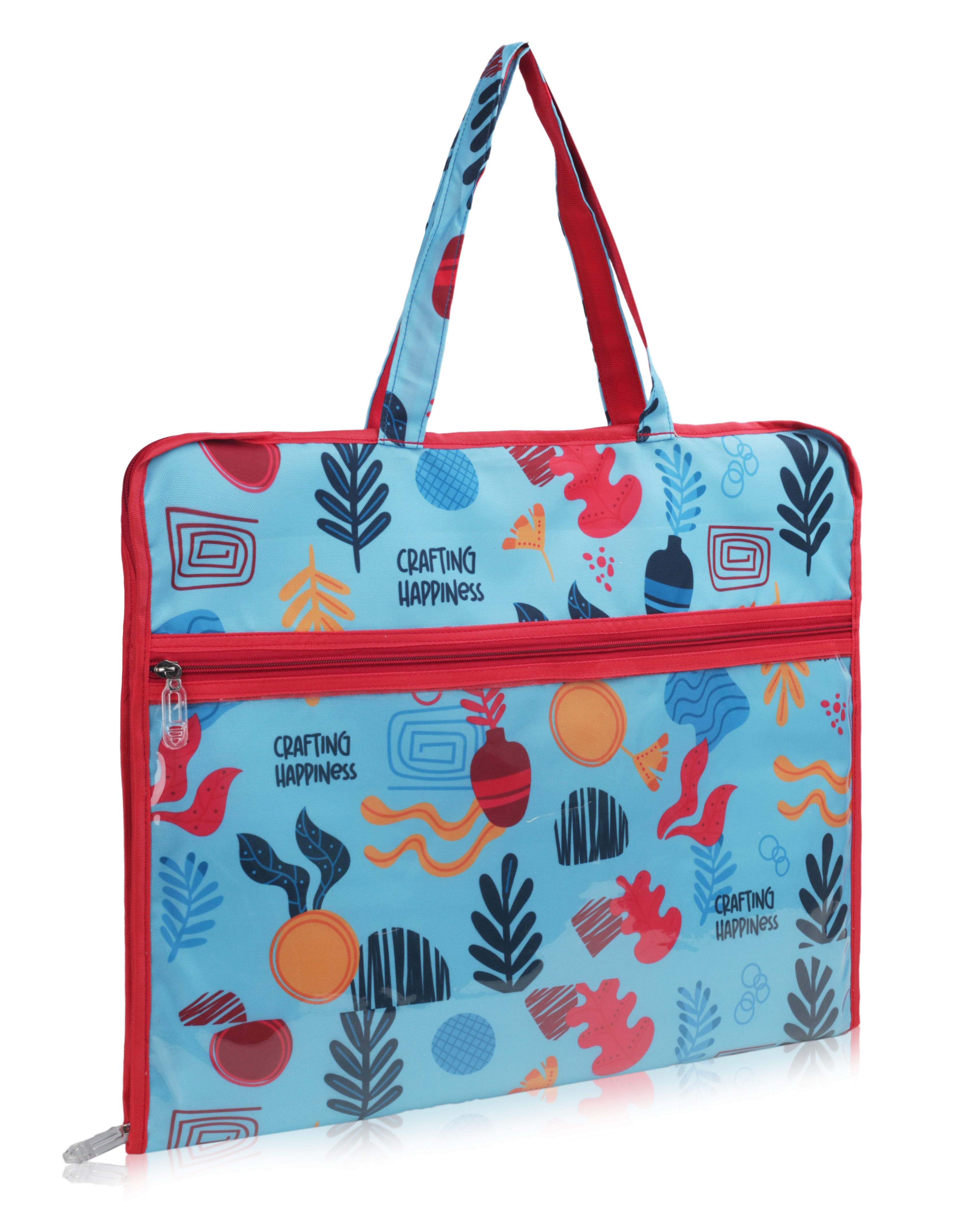 Echo Boomers Multipurpose Folder Bag | Stationery Organizer & Document File Bag with Multiple Compartments