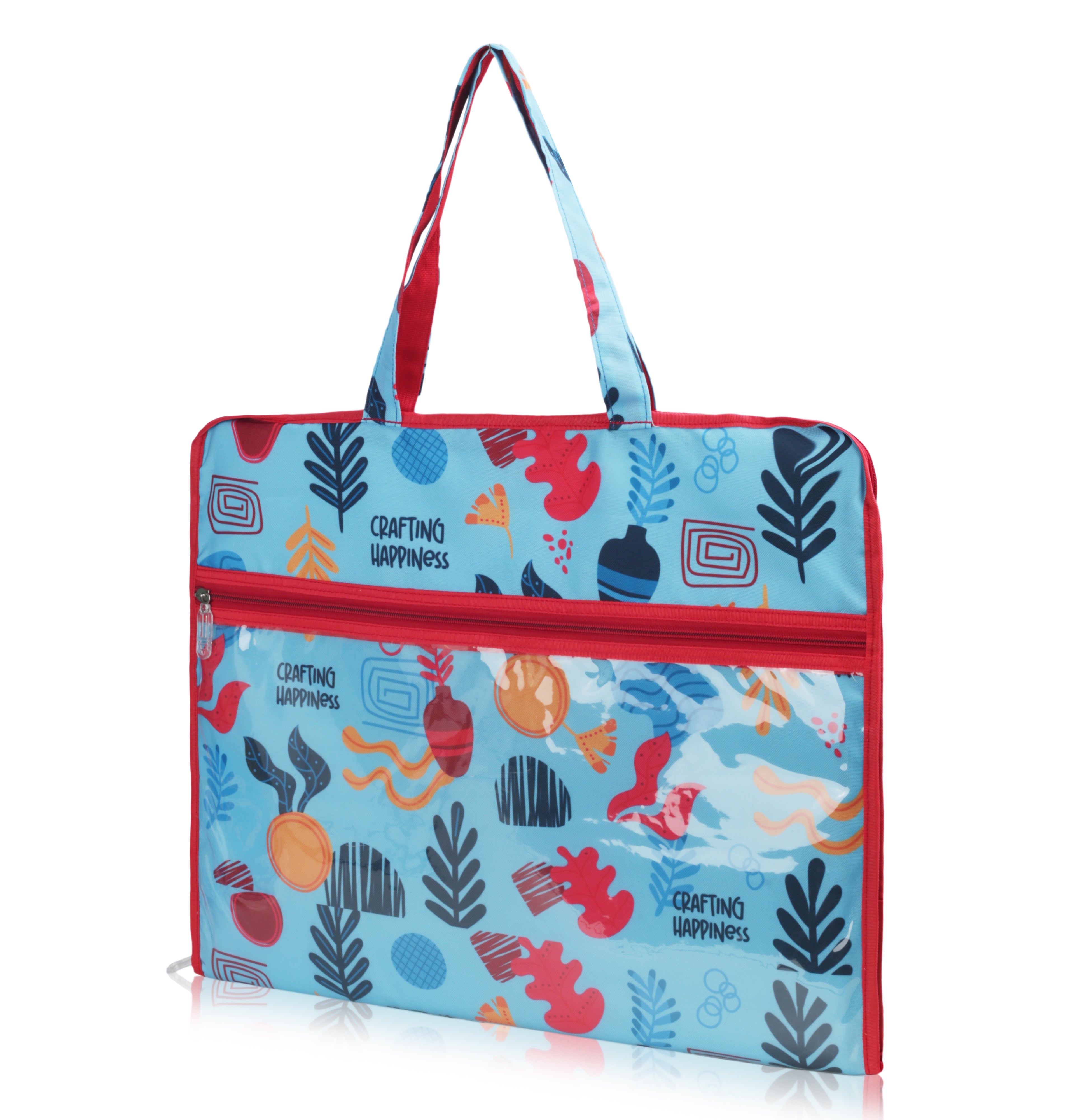 Echo Boomers Multipurpose Folder Bag | Stationery Organizer & Document File Bag with Multiple Compartments