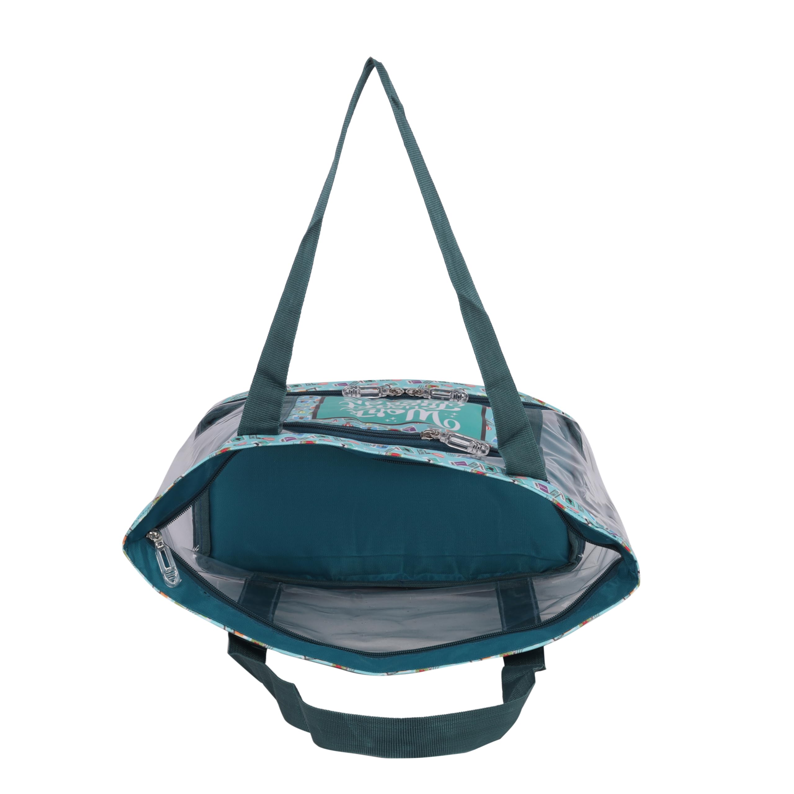 Echo Boomers Black Transparent Shoulder Bag
