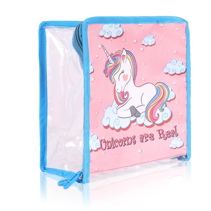 Echo Boomers Pink Unicorn 4-Piece Travel Organizer Set - Pink, Packing Cubes with Unique Print