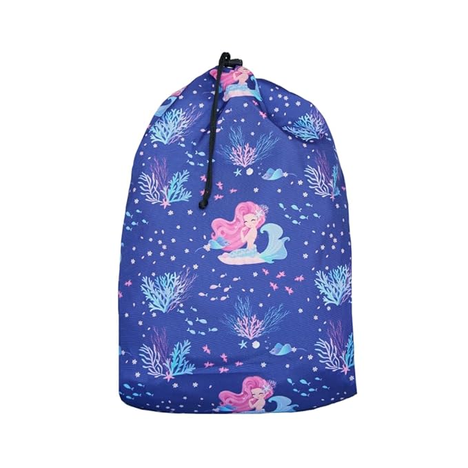 Echo Boomers Mermaid Design Bagpacks Best for kids travel - Pack of 1