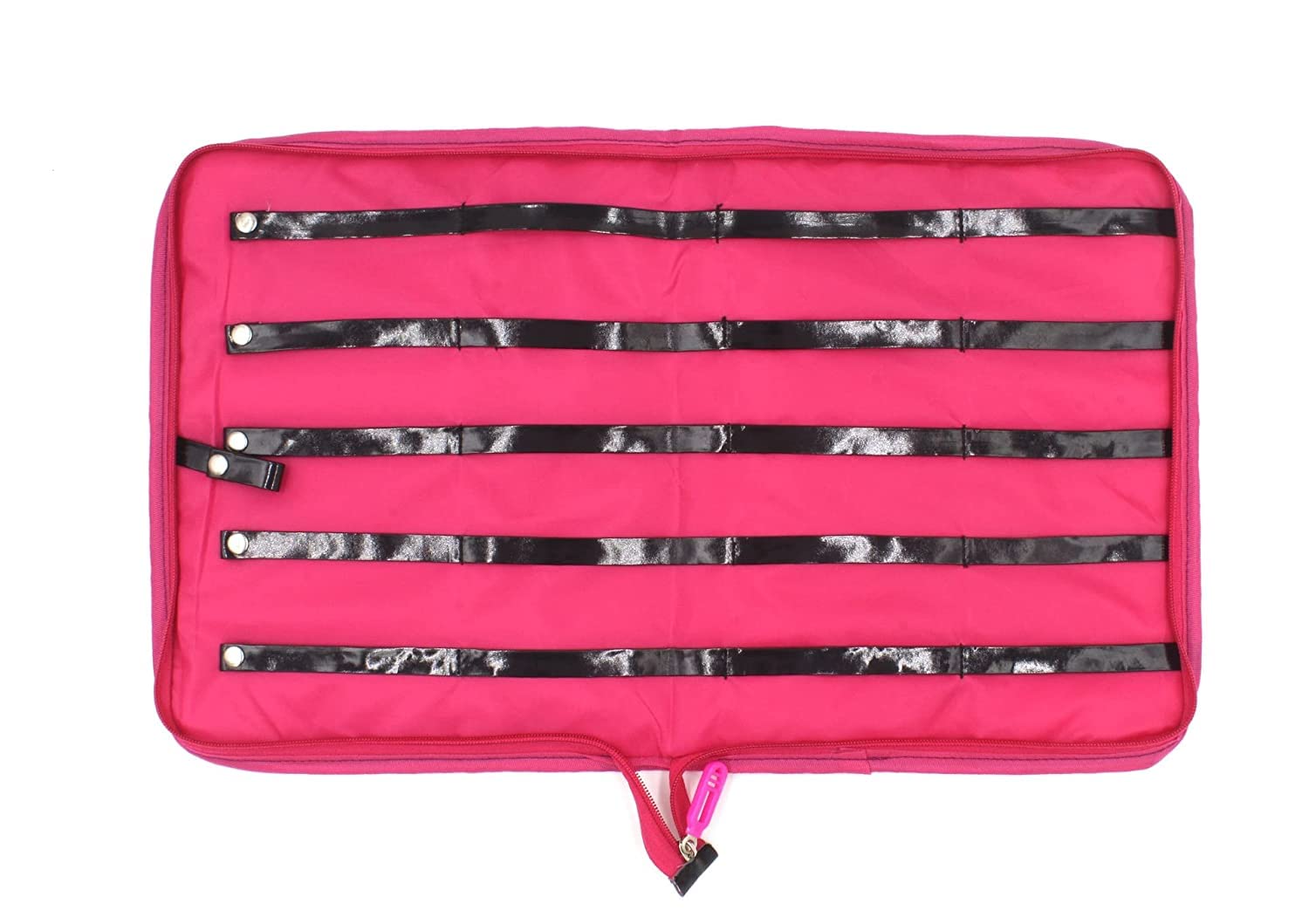 Echo Boomers Pink Flamingo Printed Hair Clip Organizer & Utility Pouch