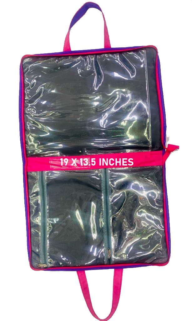 Echo Boomers Tie & Dye Design Print A3 Size Drawing Activity Bag with Multiple Pockets