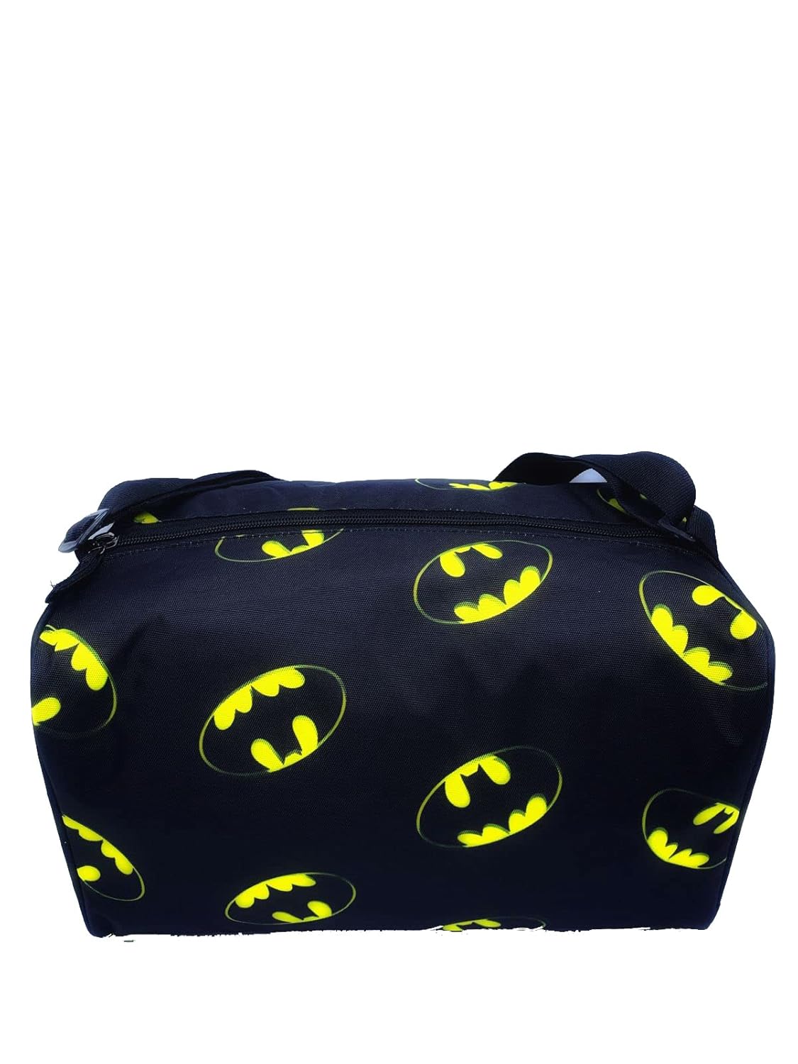 Echo Boomers Black Batman Printed Swimming Gym Travels Square Duffle Bags