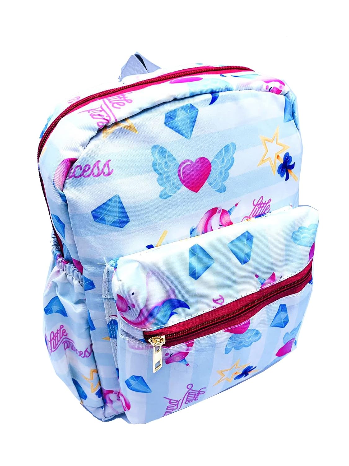 Echoboomers Hearts Printed Casual Backpacks, 12 inch, Stylish and Trendy backpacks, Water Resistant and Lightweight Mini Bags