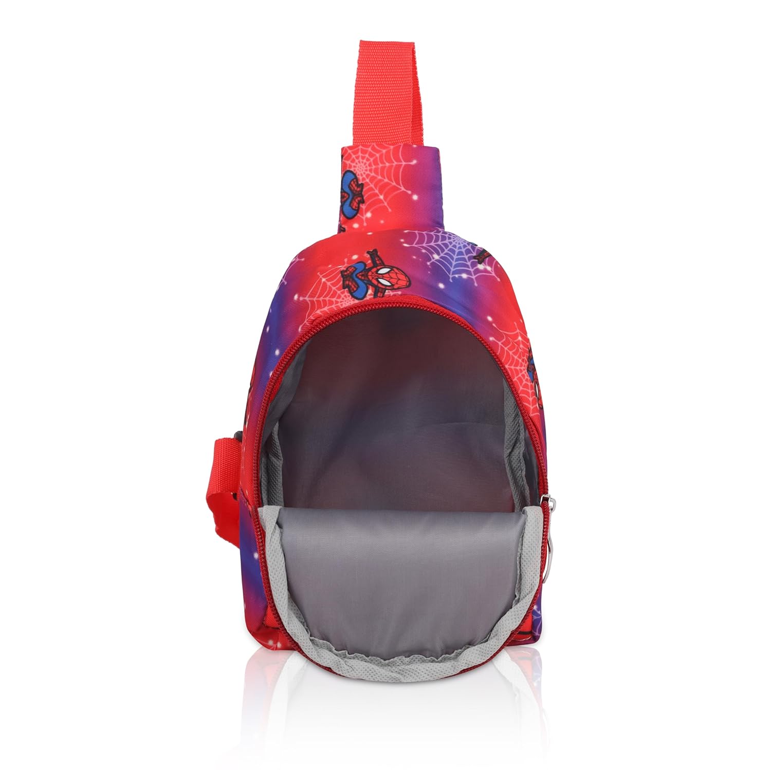 Echo Boomers Spider Printed Design Crossbody Sling Bag | Adjustable Backpack, Waterproof, Anti-Theft, Lightweight, Travel & Outdoor Adventure Gear
