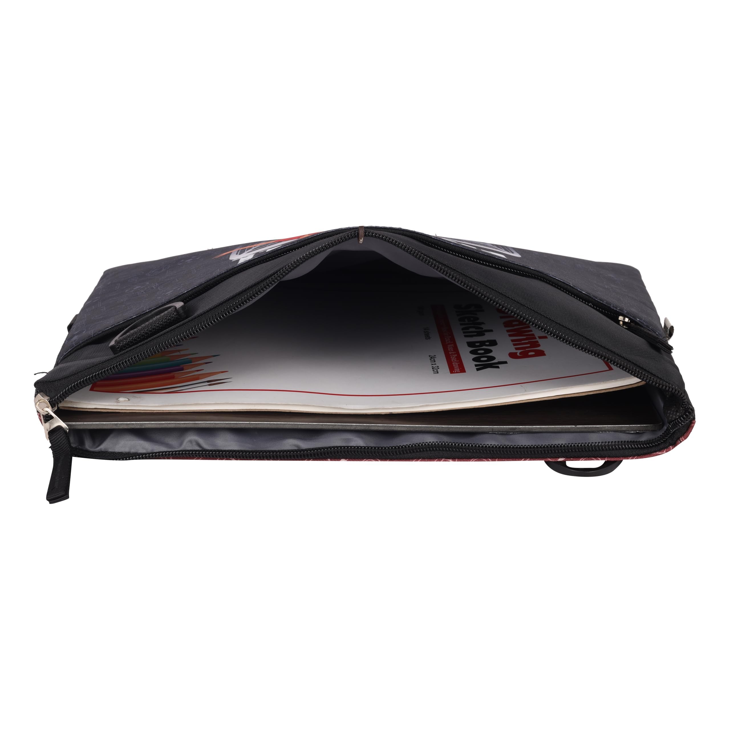 Echo Boomers Football Print Exam/Activity Sling Bag | 3 Compartments | Cushioned & Detachable Strap | Ideal for Outdoor Travel