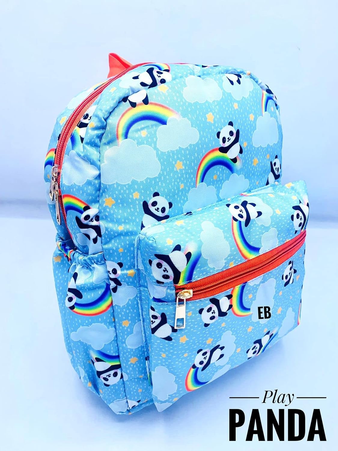 Echoboomers Panda Printed Casual Backpacks, 12 inch, Stylish and Trendy backpacks, Water Resistant and Lightweight Mini Bags