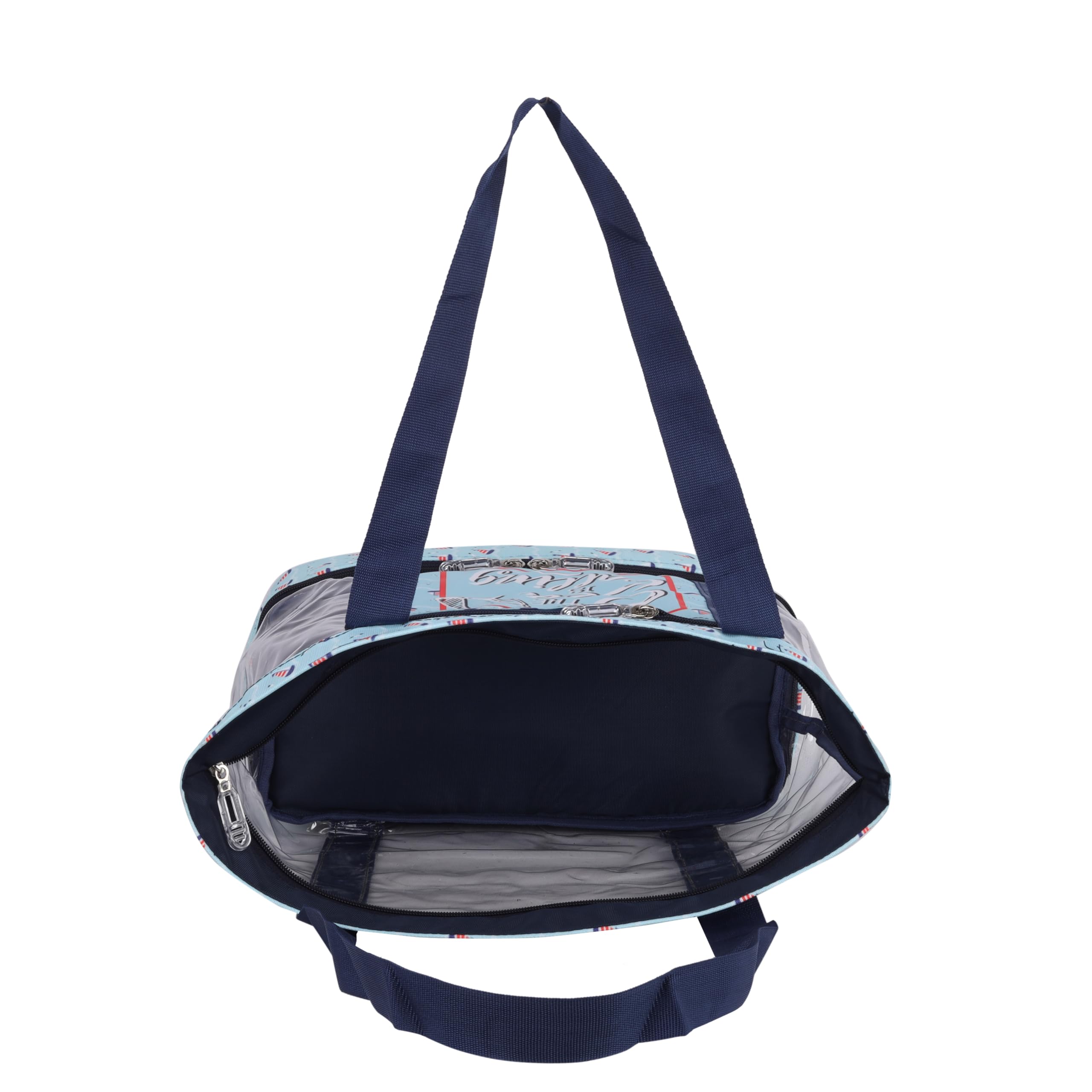 Echo Boomers Black Transparent Shoulder Bag