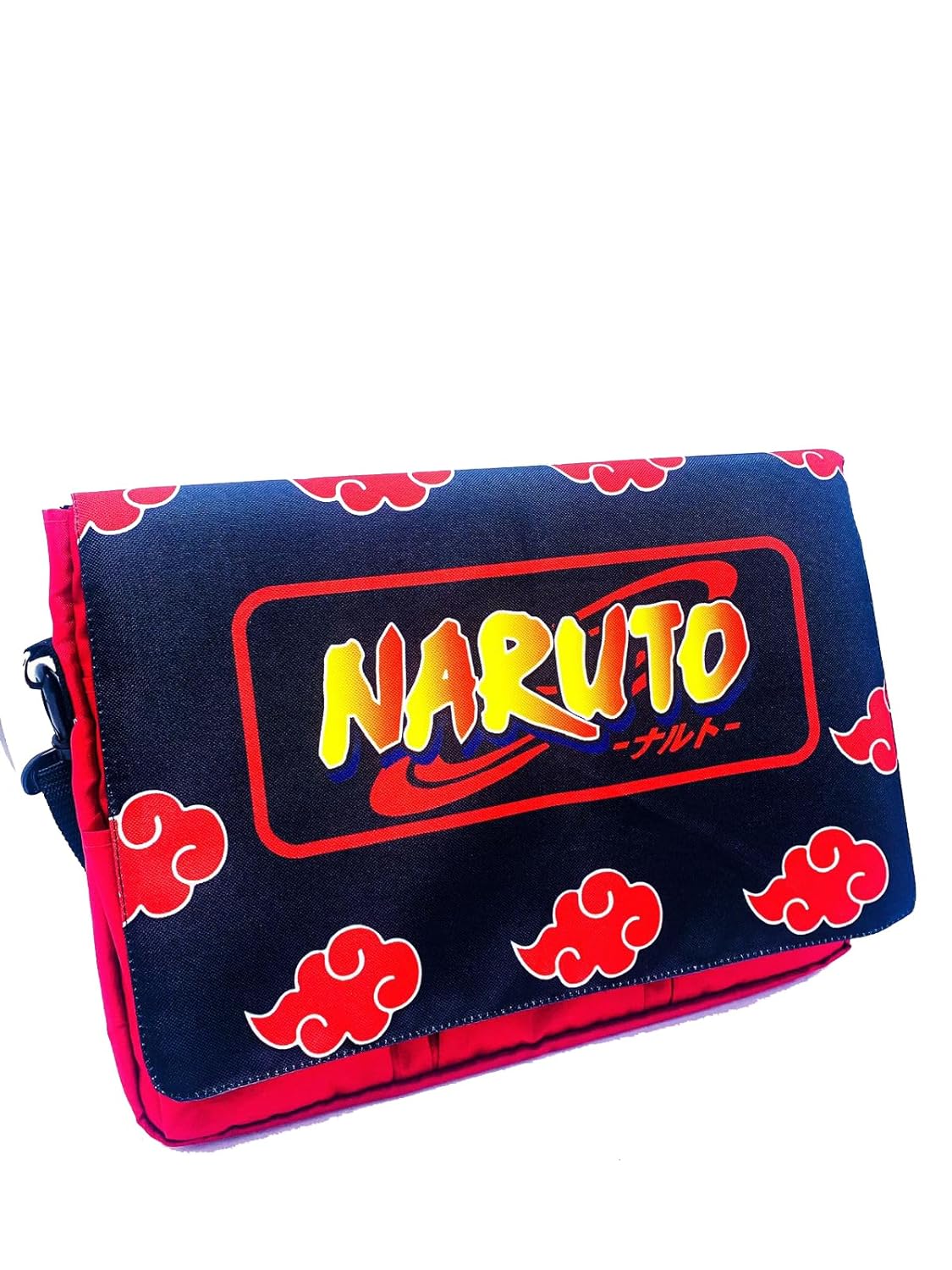 Echo Boomers Naruto Printed Crossbody Laptop Sling Shoulder Bag, Fits 12-inch Tablet, Mobile, Passport & Cards, Messenger Bag with Detachable Strap, Multipocket | Waterproof | Expandable for men women