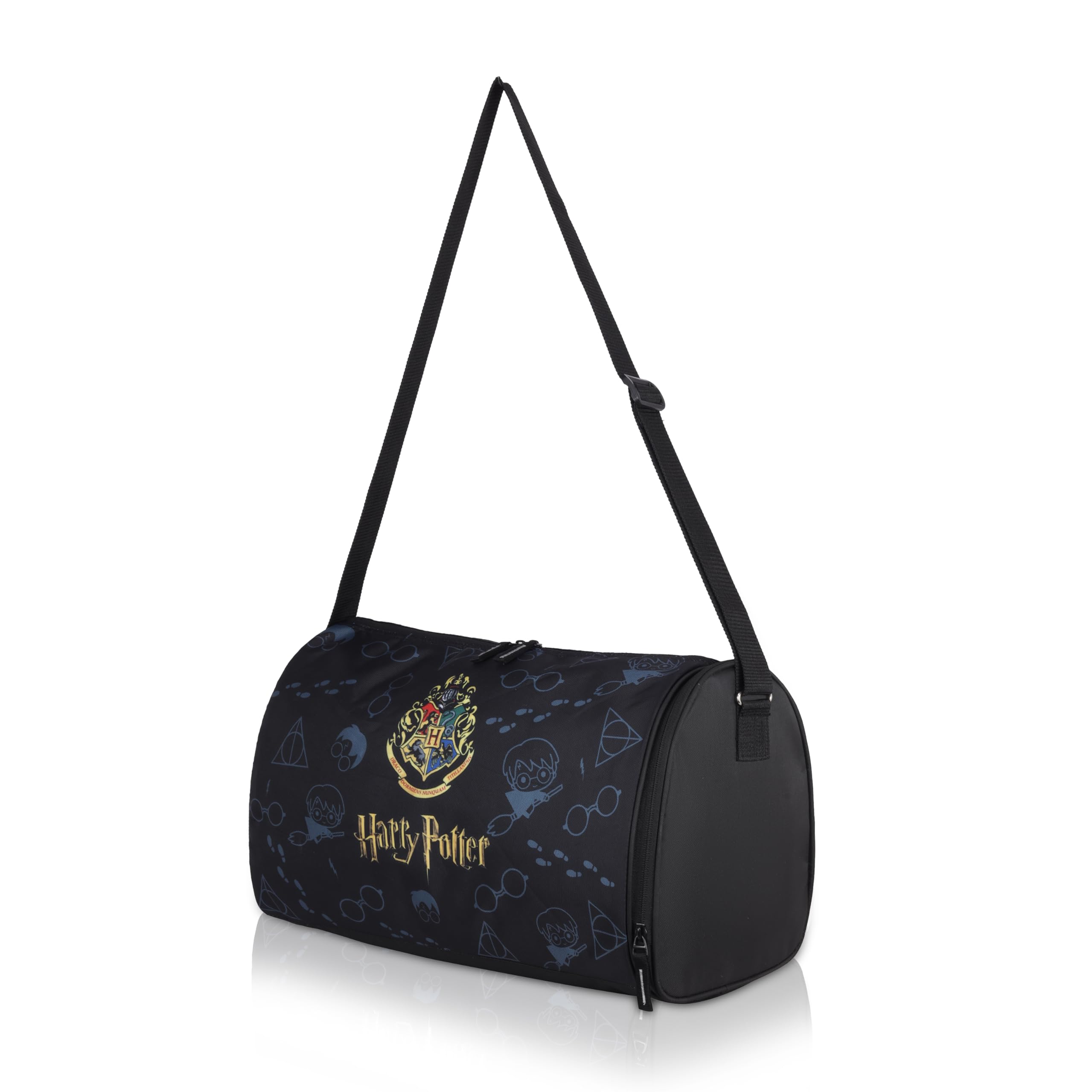 Echo Boomers Harry Potter Magic Black Duffel Bag - Enchanting Adventures Await