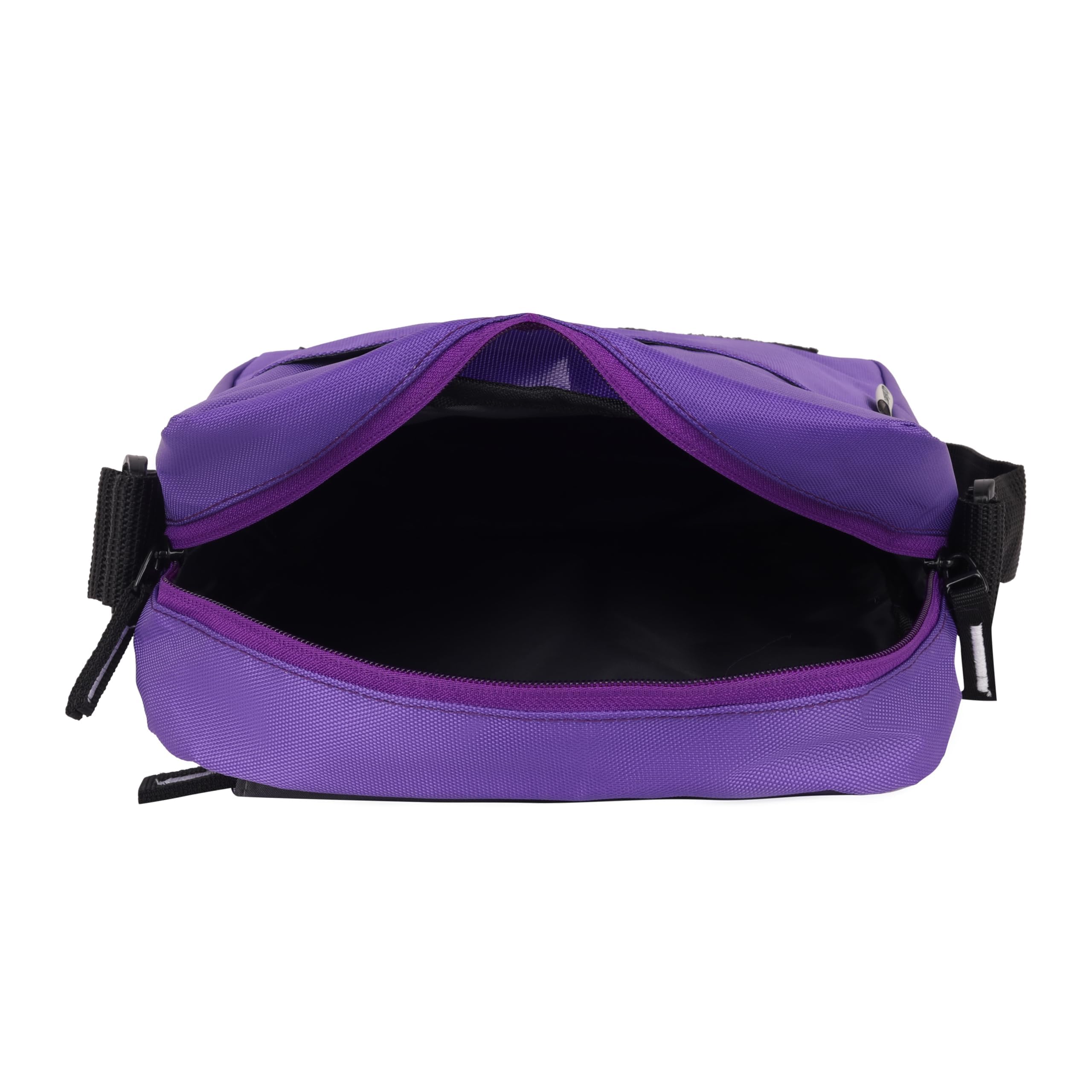 Echo Boomers Text Printed Multi-Functional Messenger Sling Bag | Versatile Everyday Bag | Adjustable Shoulder Strap | Water-Resistant | Anti-Theft Design | Compact & Lightweight