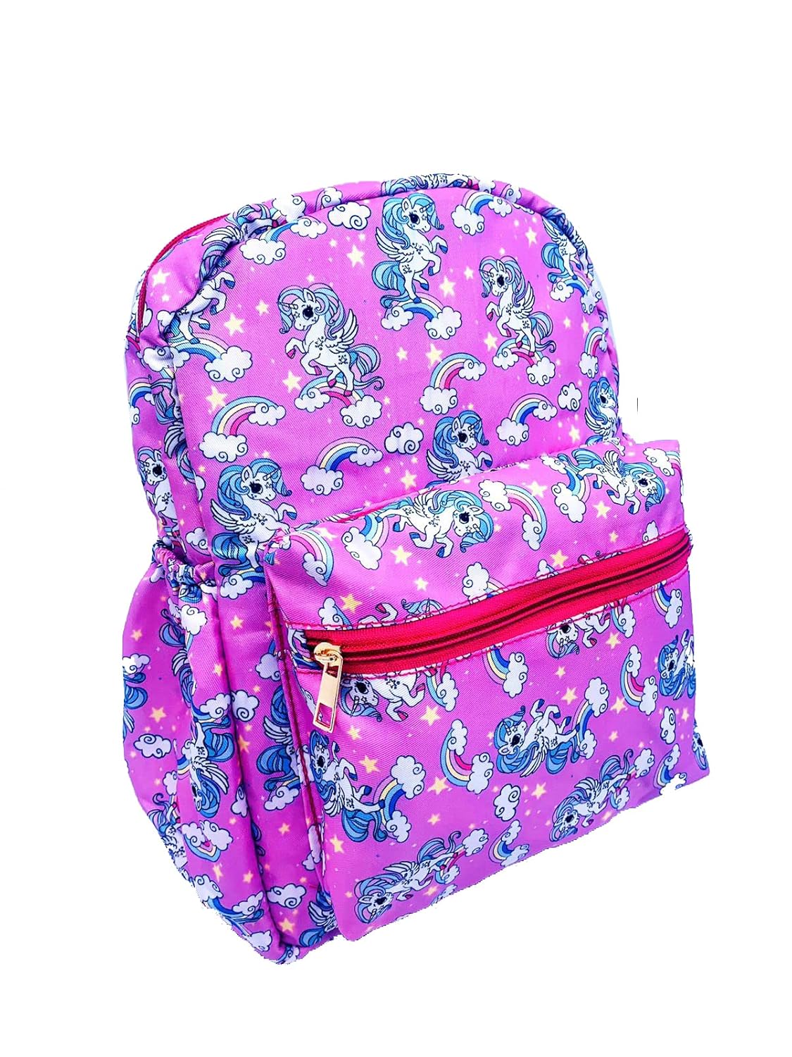 Echoboomers Unicorn Printed Casual Backpacks, 12 inch, Stylish and Trendy backpacks, Water Resistant and Lightweight Mini Bags