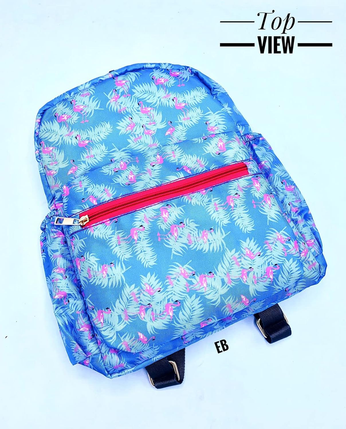 Echoboomers Flamingo Printed Casual Backpacks, 12 inch, Stylish and Trendy backpacks, Water Resistant and Lightweight Mini Bags