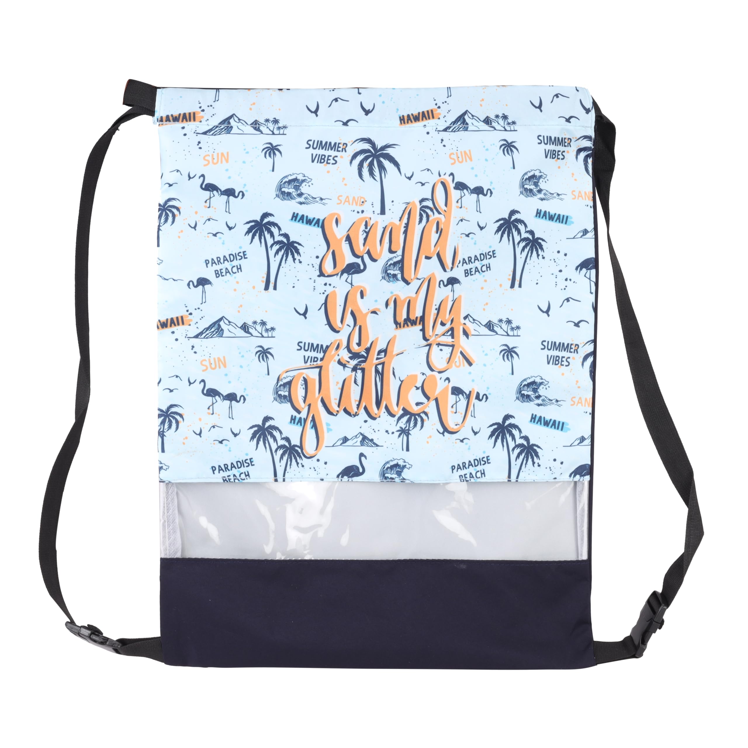 Echo Boomers Printed Drawstring Bag – Water-Resistant, Adjustable Straps, Spacious Main Compartment.