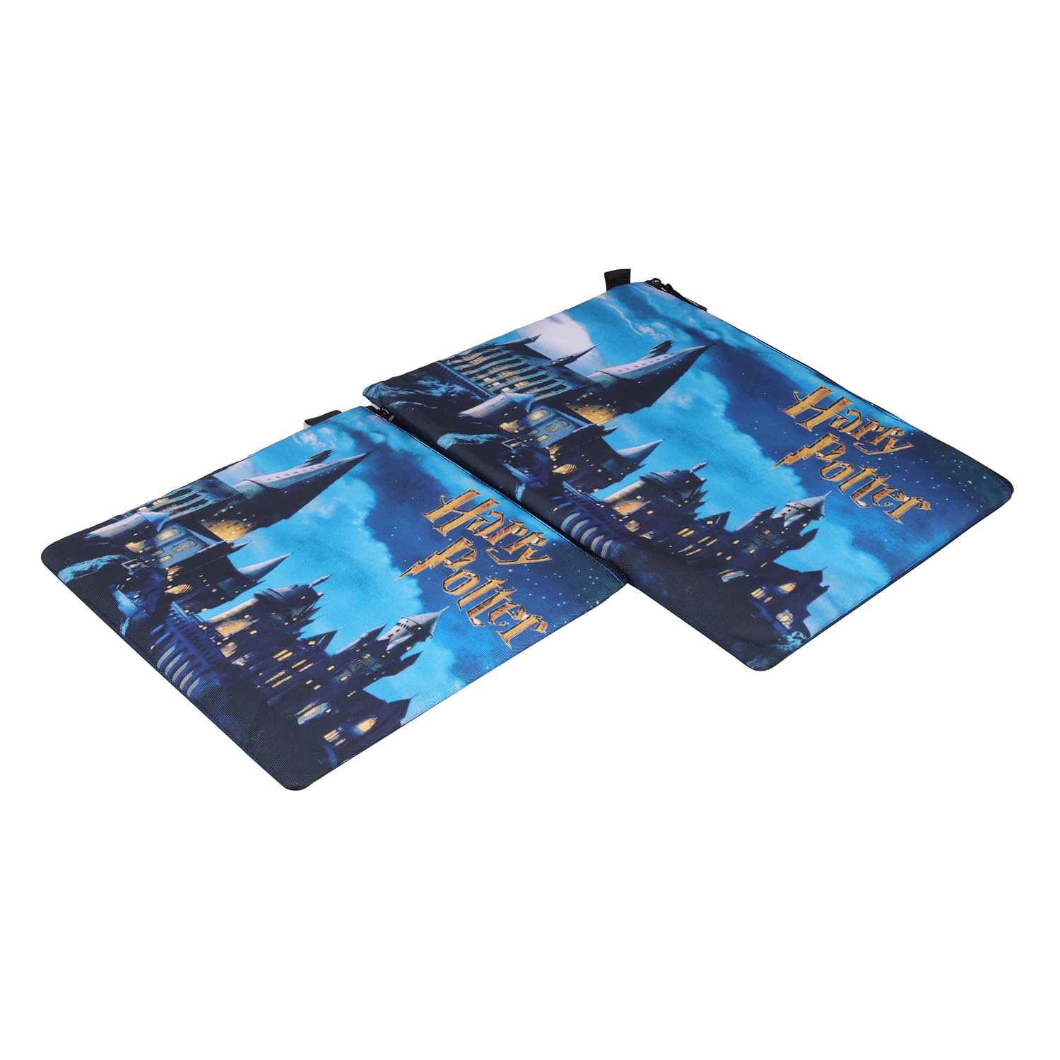 Echo Boomers Harry Potter Theme Print Twin Folder Set | Padded & Waterproof | A4 Document Holder & Tablet Sleeve | Stylish & Protective