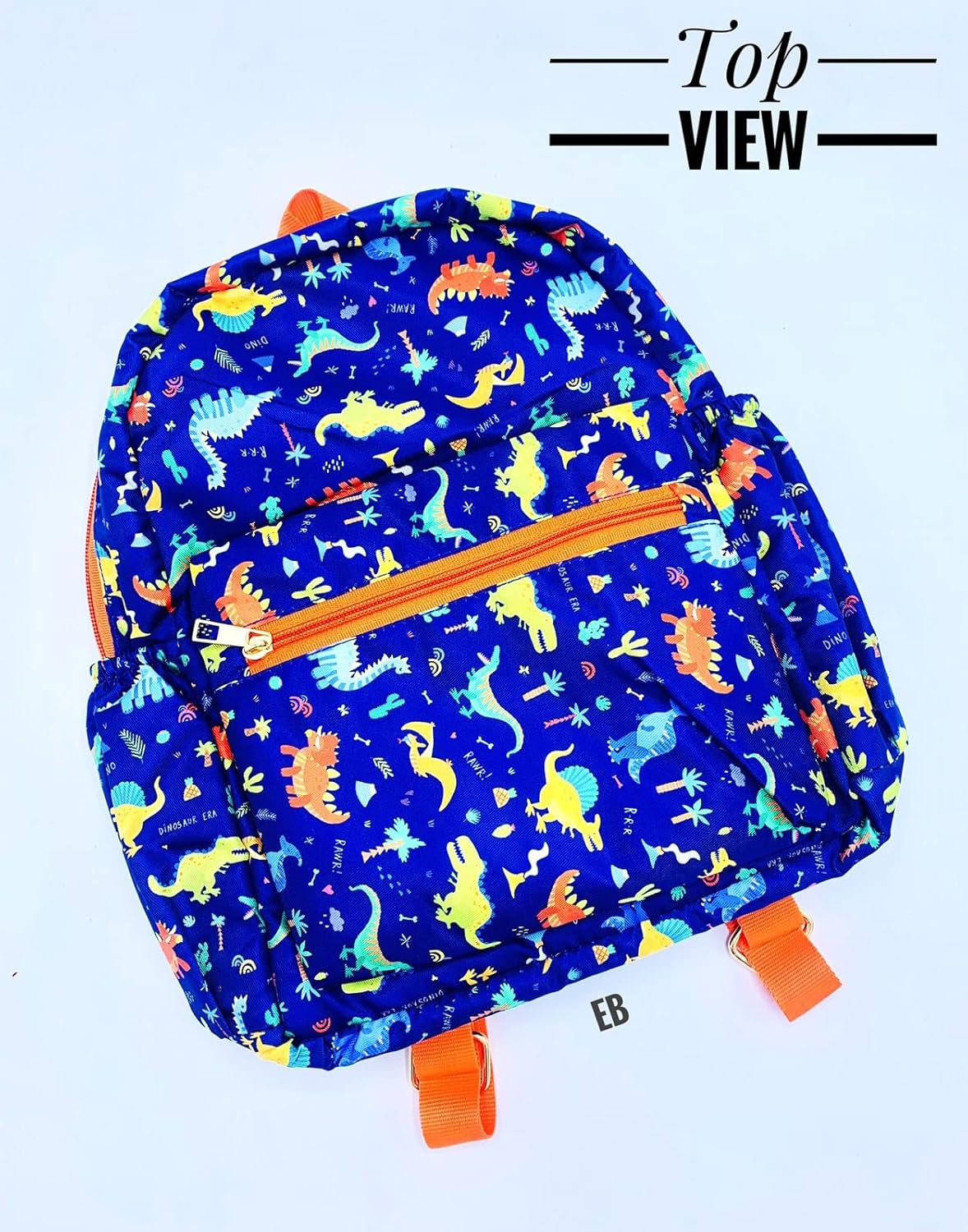 Echoboomers Dinosaurs Printed Casual Backpacks, 12 inch, Stylish and Trendy backpacks, Water Resistant and Lightweight Mini Bags