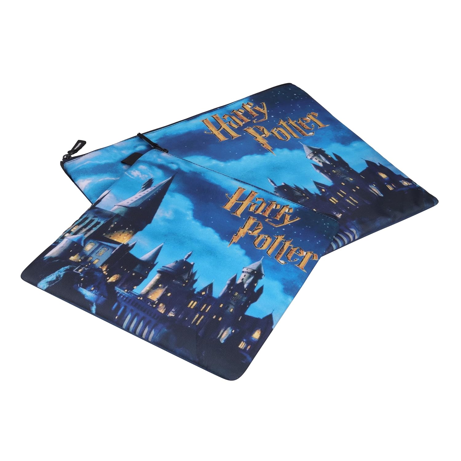 Echo Boomers Harry Potter Theme Print Twin Folder Set | Padded & Waterproof | A4 Document Holder & Tablet Sleeve | Stylish & Protective