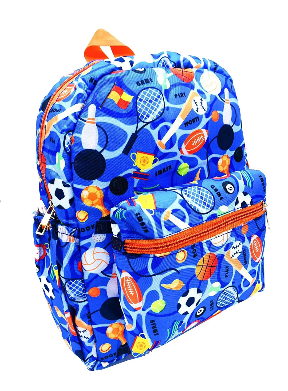 Echoboomers Sports Printed Casual Backpacks, 12 inch, Stylish and Trendy backpacks, Water Resistant and Lightweight Mini Bags