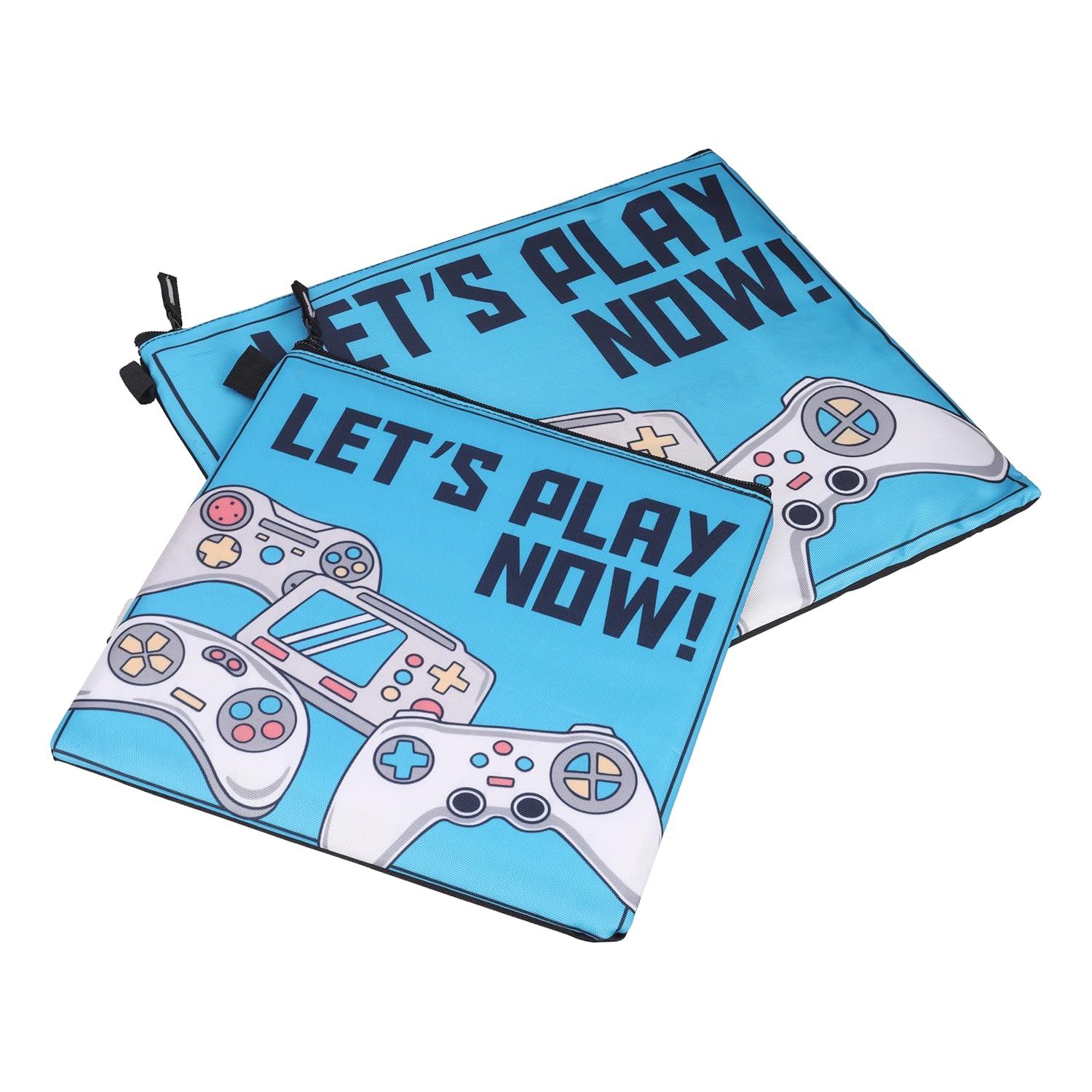 Echo Boomers Gamer Print Twin Folder Set | Padded & Waterproof | A4 Document Holder & Tablet Sleeve | Stylish & Protective