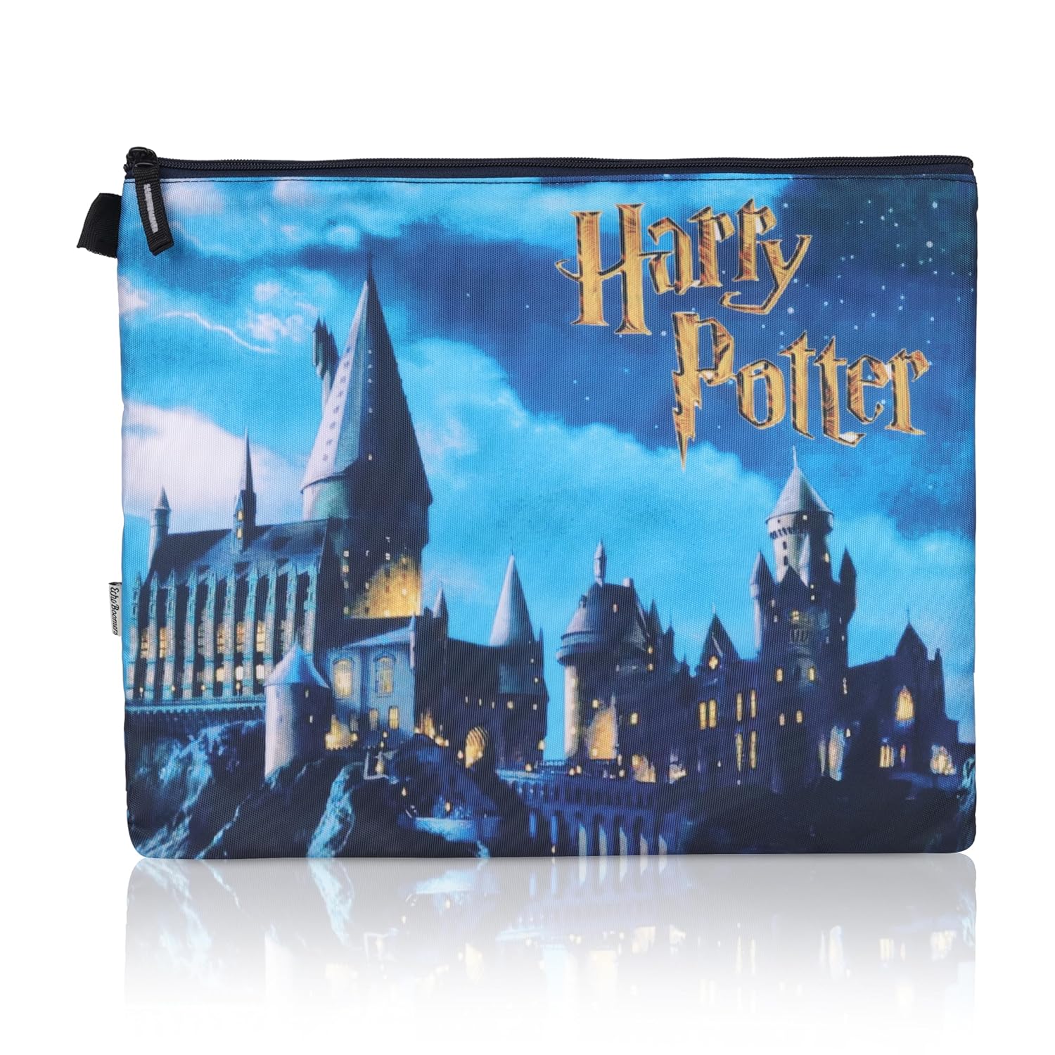 Echo Boomers Harry Potter Theme Print Twin Folder Set | Padded & Waterproof | A4 Document Holder & Tablet Sleeve | Stylish & Protective