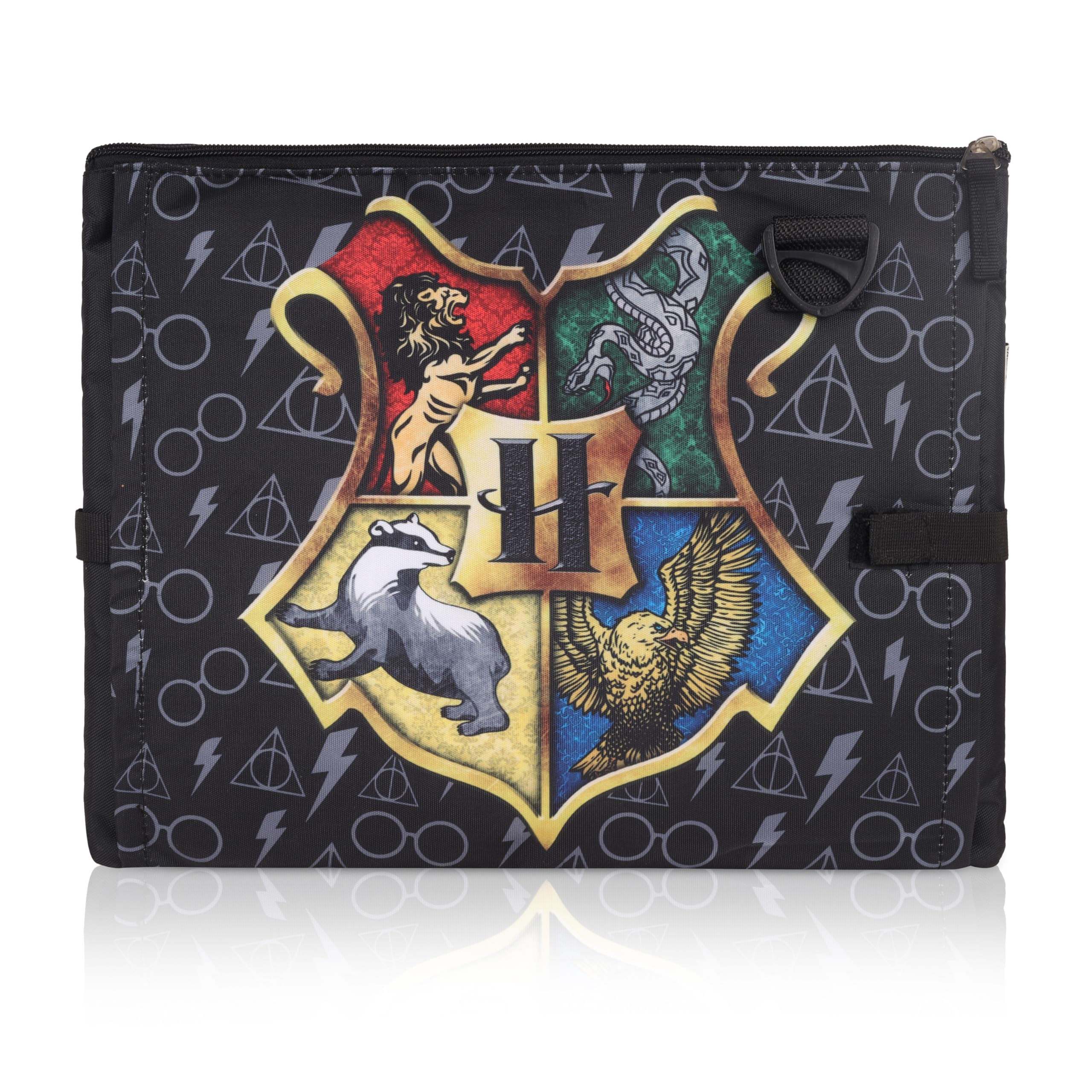 Echo Boomers Harry Potter Themed Design Exam & Activity Sling Bag | 3 Compartments | Cushioned & Detachable Strap | Ideal for Outdoor Travel