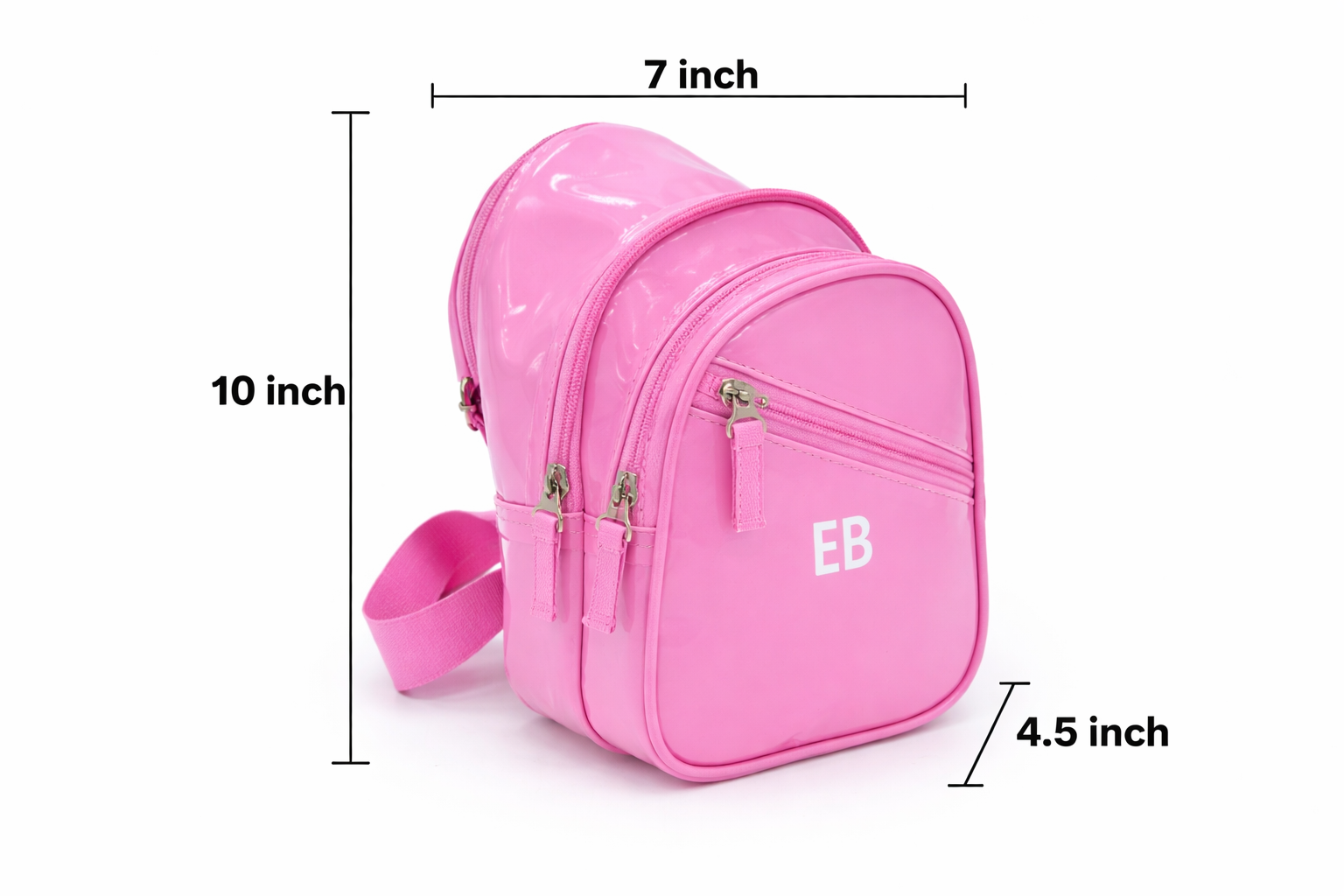 Echo Boomers PVC Jelly Crossbody Bag | 3 Compartments | Premium Adjustable Strap | Stylish & Lightweight Design