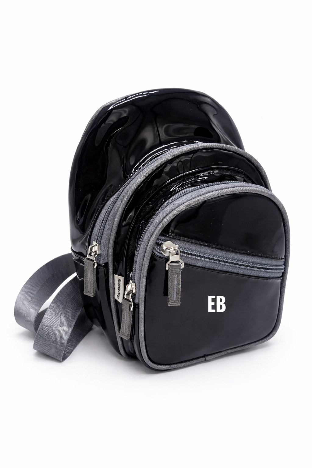 Echo Bommers Premium Translucent Charcoal Black Jelly Bag Pack of 3 with Duffle Bag Cross Body Bag and Pouch Waterproof Stylish Handbag for Women and Girls