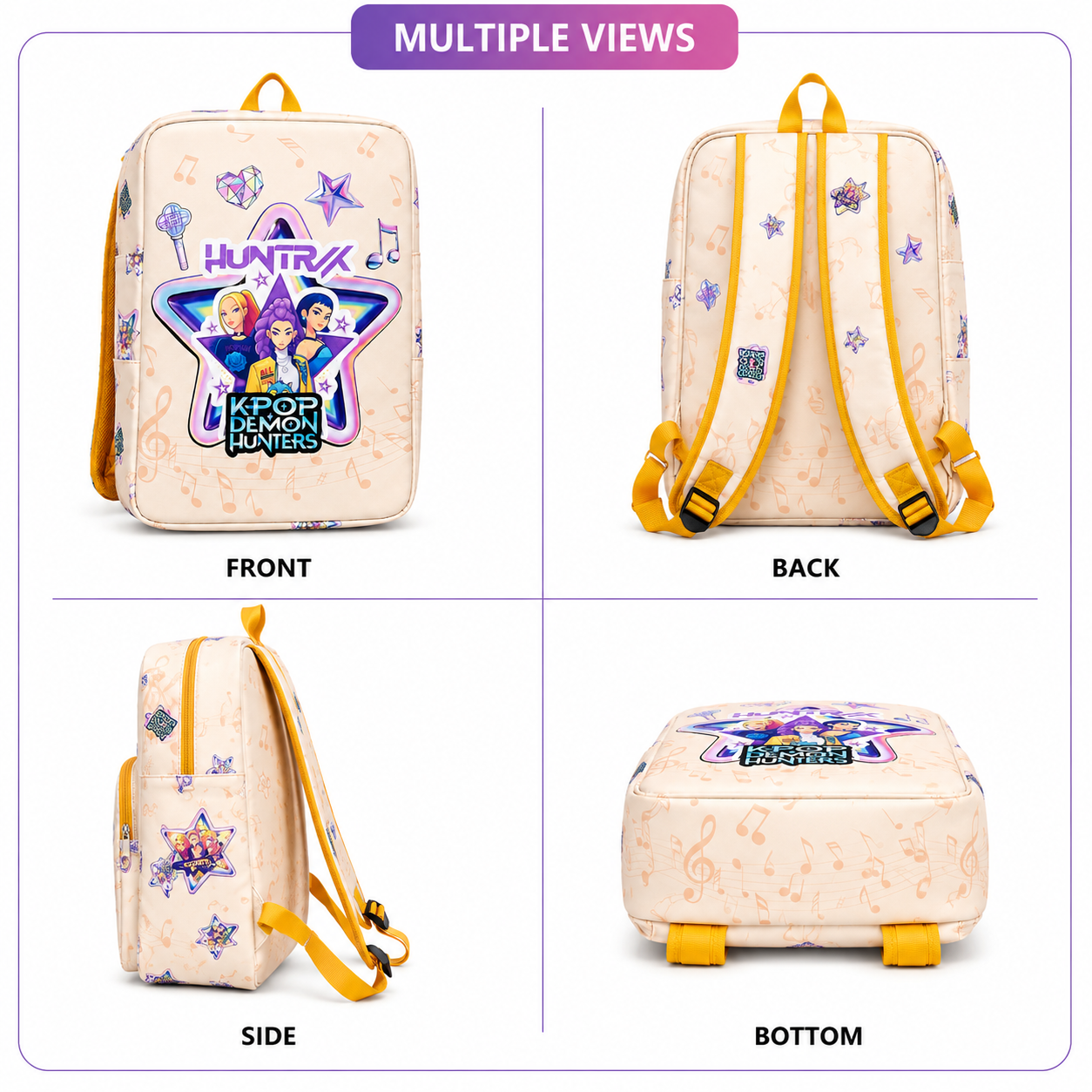 Echo Boomers Kids Backpack & Crossbody Sling Bag Set | Lightweight School Bag Combo for Boys & Girls | Premium Fabric | Smooth Zippers | Adjustable Strap | Vibrant Print