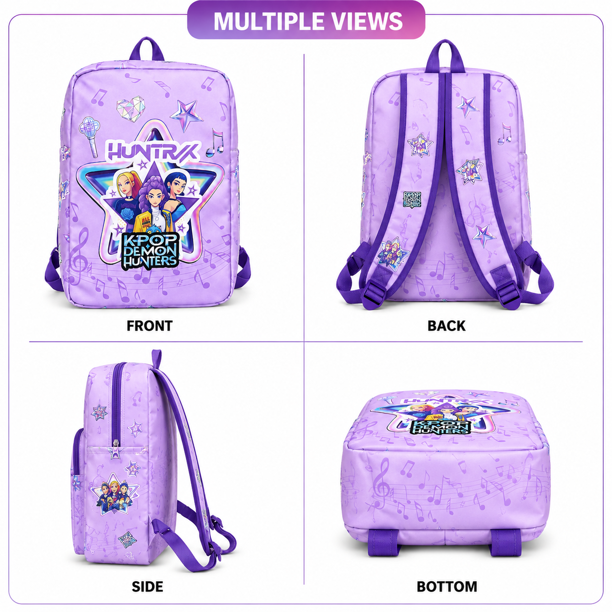 Echo Boomers Kids Backpack & Crossbody Sling Bag Set | Lightweight School Bag Combo for Boys & Girls | Premium Fabric | Smooth Zippers | Adjustable Strap | Vibrant Print