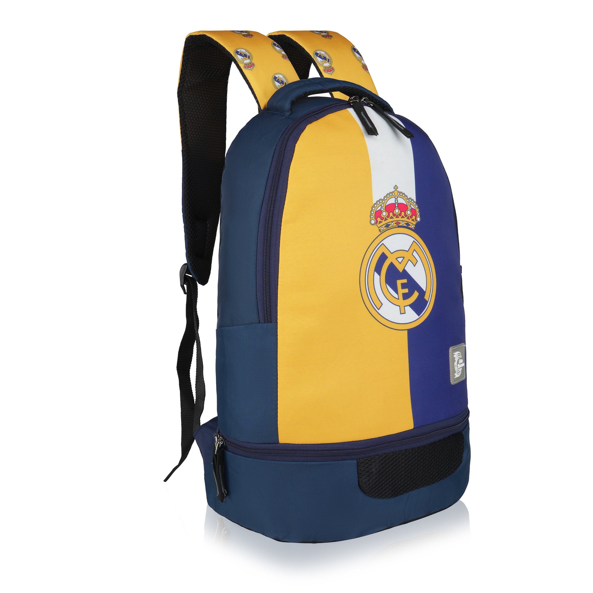 Echo Boomers Manchester United Sports Backpack with Separate Football Compartment | Student Sports Backpack with Adjustable Straps, Sturdy Handle & High Quality Zippers