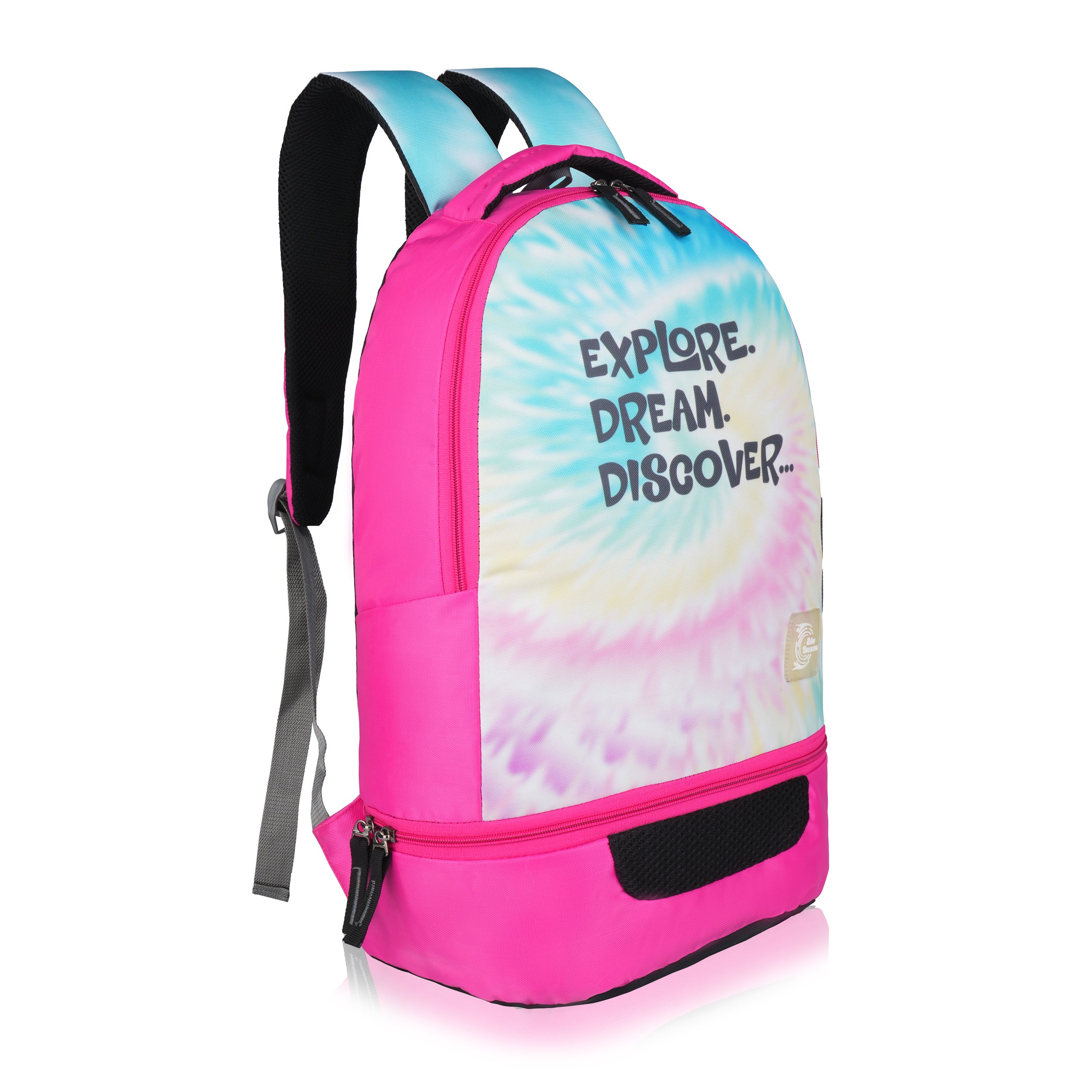 Echo Boomers Manchester United Sports Backpack with Separate Football Compartment | Student Sports Backpack with Adjustable Straps, Sturdy Handle & High Quality Zippers