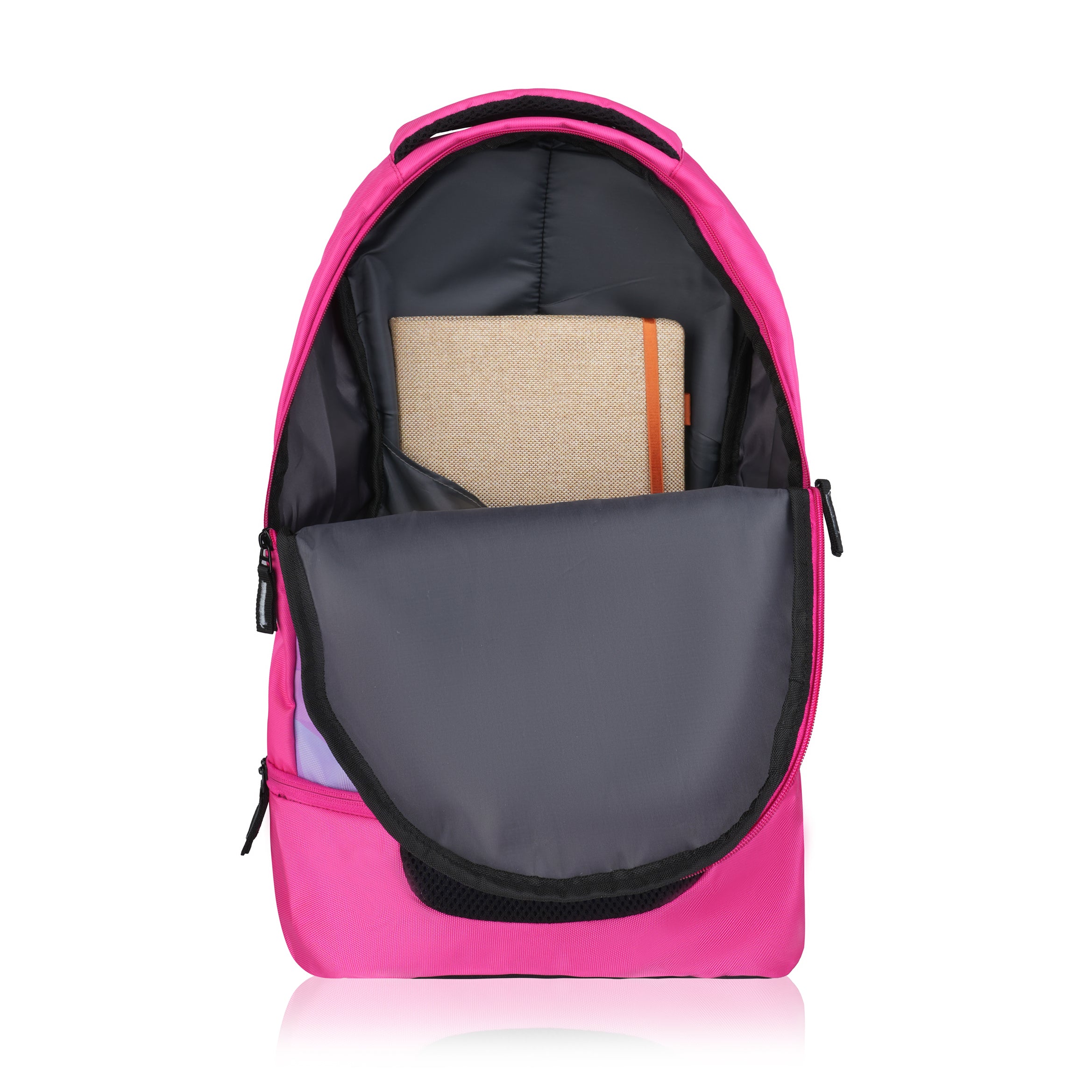 Echo Boomers Manchester United Sports Backpack with Separate Football Compartment | Student Sports Backpack with Adjustable Straps, Sturdy Handle & High Quality Zippers