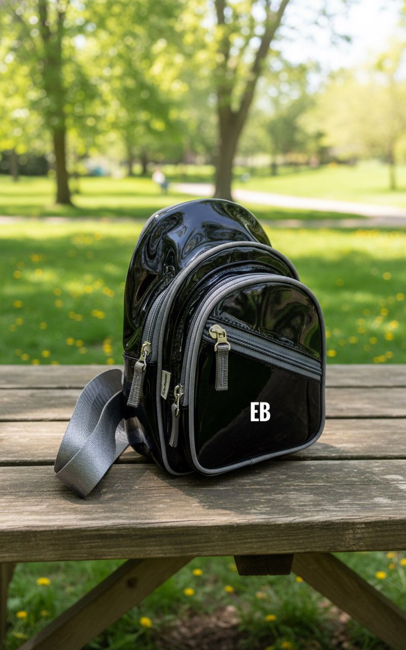 Echo Boomers PVC Jelly Crossbody Bag | 3 Compartments | Premium Adjustable Strap | Stylish & Lightweight Design