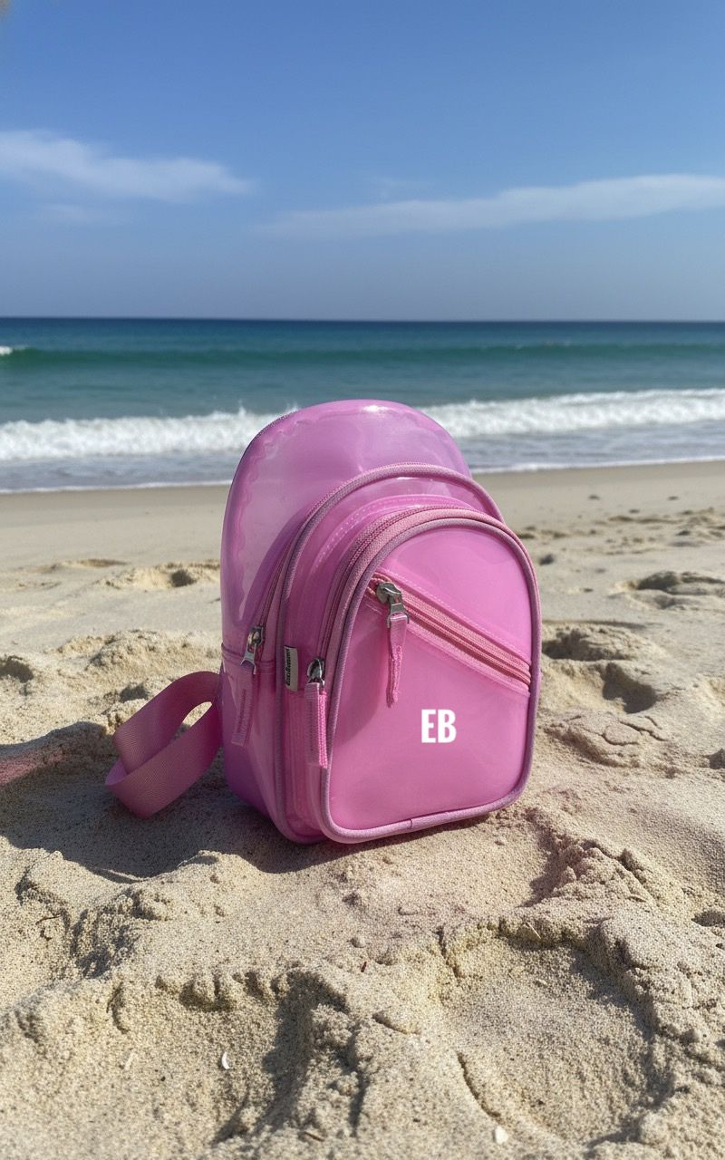 Echo Boomers PVC Jelly Crossbody Bag | 3 Compartments | Premium Adjustable Strap | Stylish & Lightweight Design