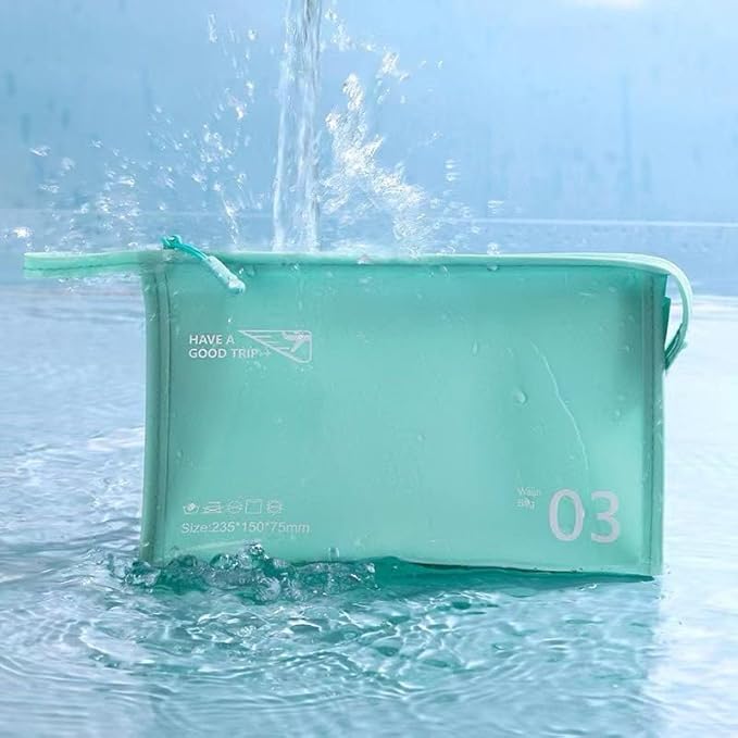 Echo Boomers Multi Purpose Waterproof Beach Swimming Travel Utility Clutch Pouch